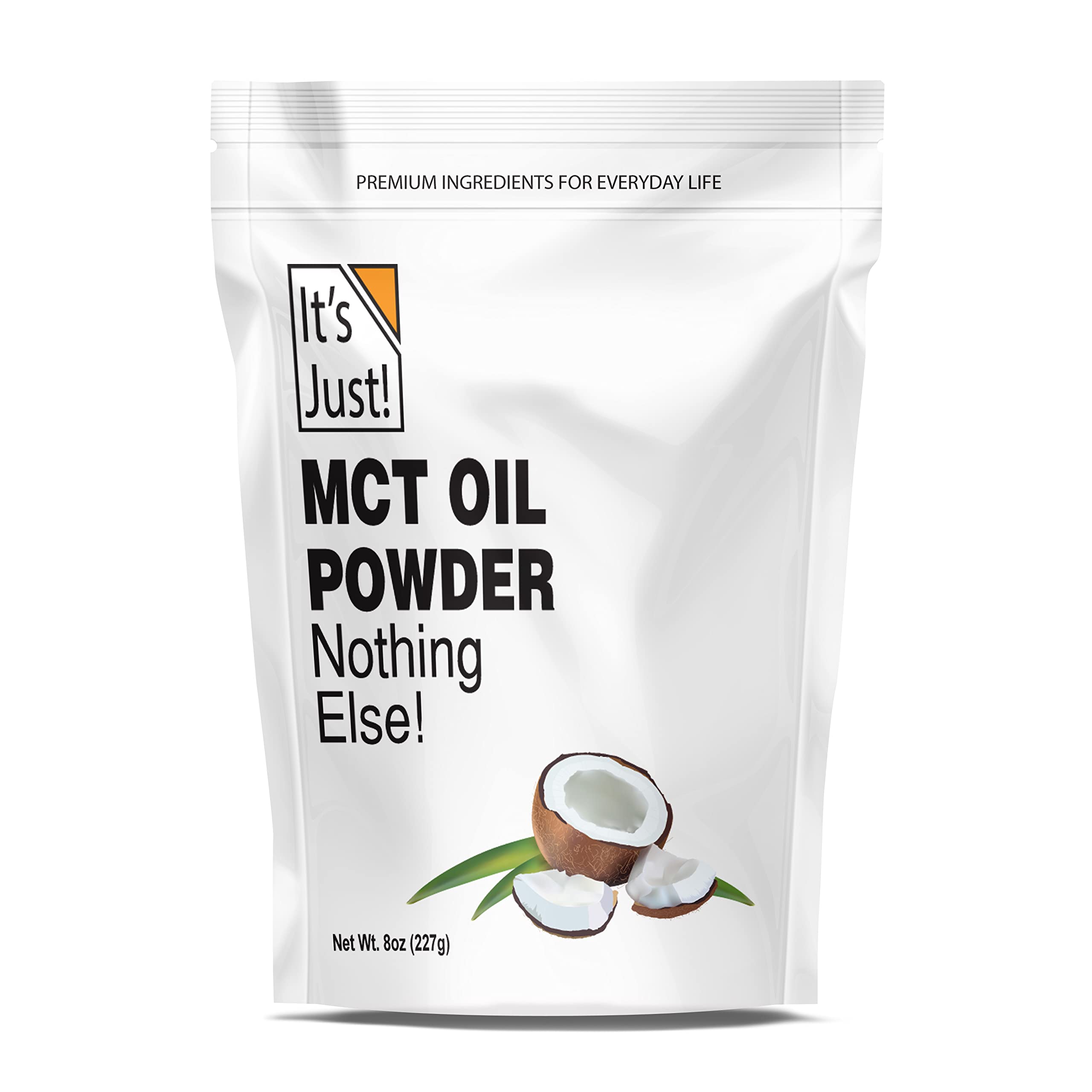 It's Just - MCT Oil Powder C8:C10 (60:40), 70% Fat, Non-Dairy, Keto Coffee