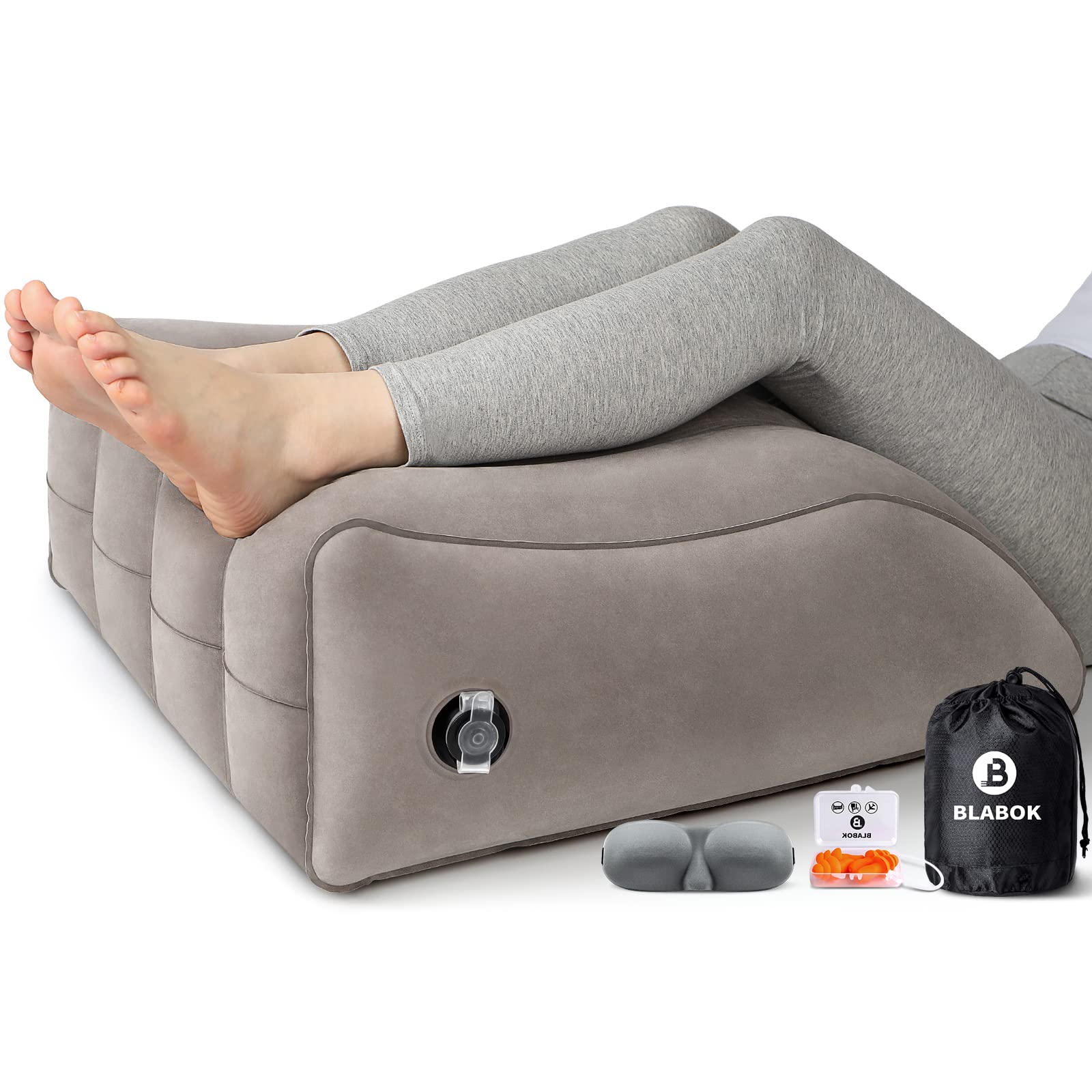 Leg Elevation Pillows, Inflatable Wedge Pillows for Sleeping, Comfort Leg  Pillows Improve Circulation, Suitable for Relax Muscles & Comfort Swelling,  Pregnant, Recovery 