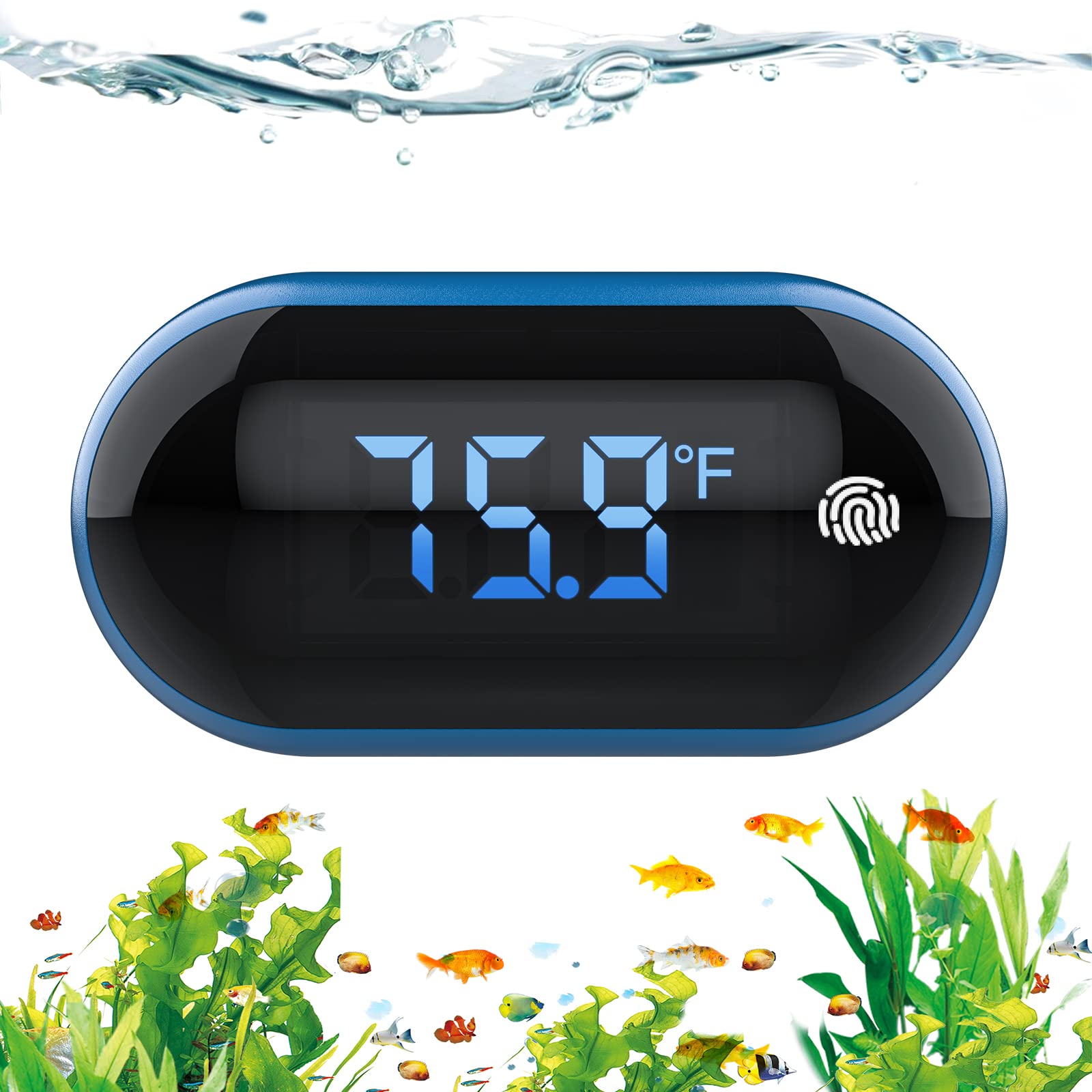 HT-5 Digital Electronic Water Thermometer with Probe For Aquarium Fish Tank  New