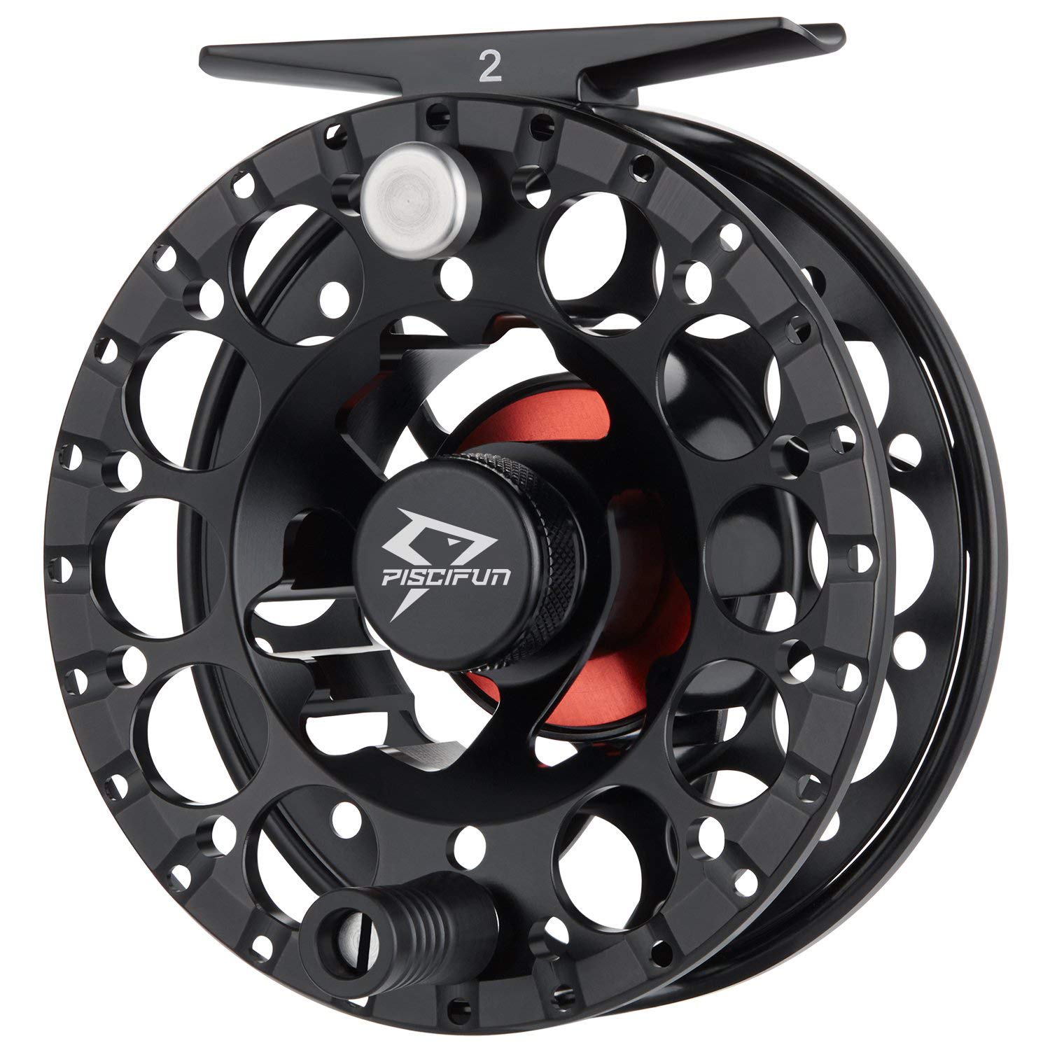 Piscifun Platte Pro Fly Reel with Full-Sized Drag Knob, CNC