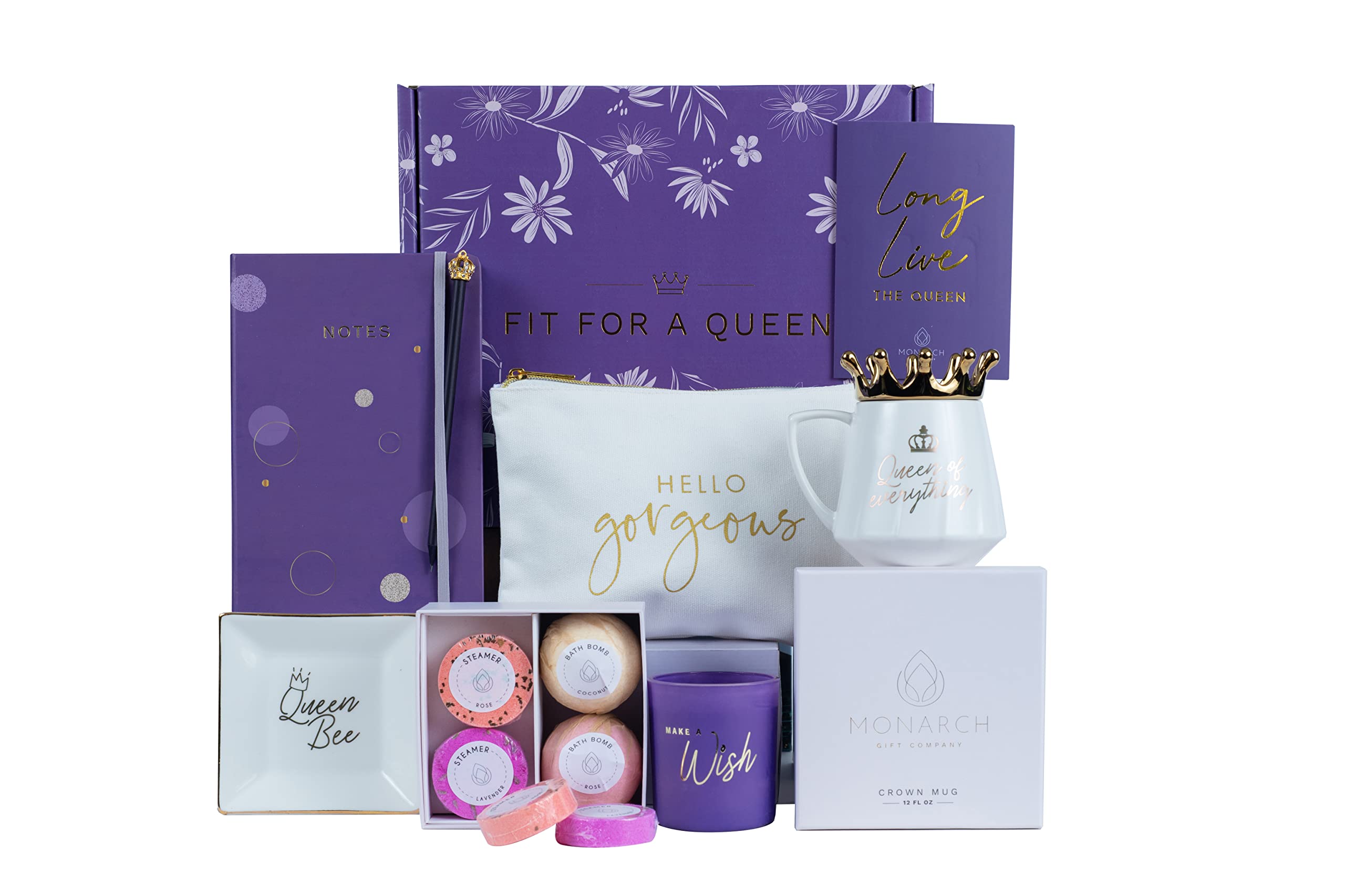 Happy Birthday Box for Women - Unique Birthday Gifts for Women, Best Gift Baskets for Women Birthday for Best Friend, Birthday Gifts for Sister, Birthday Set for Women Daughter Her Birthday