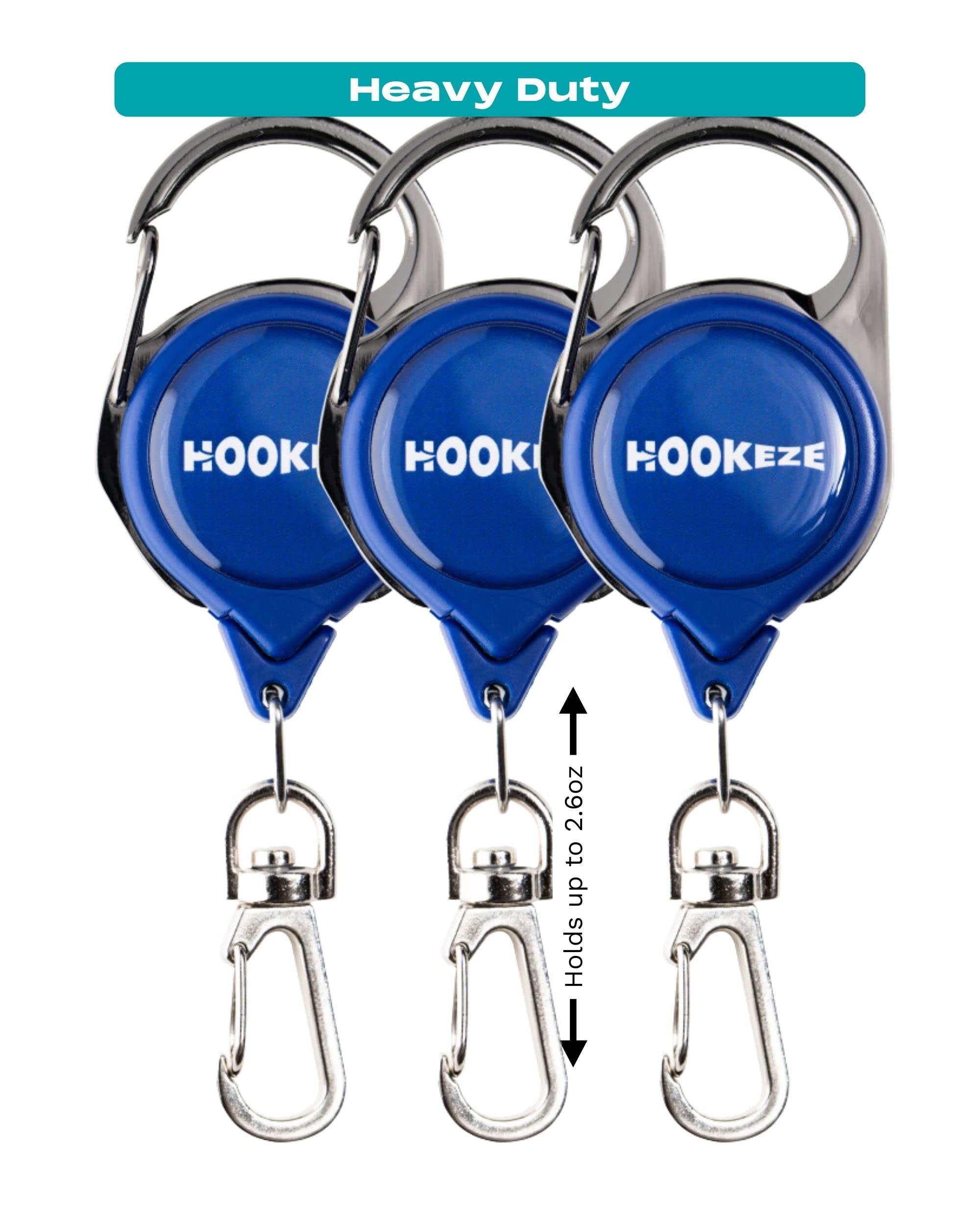 HOOK-EZE Knot Tying Tool Cover Hooks on 4 Fishing Poles, Line Cutter