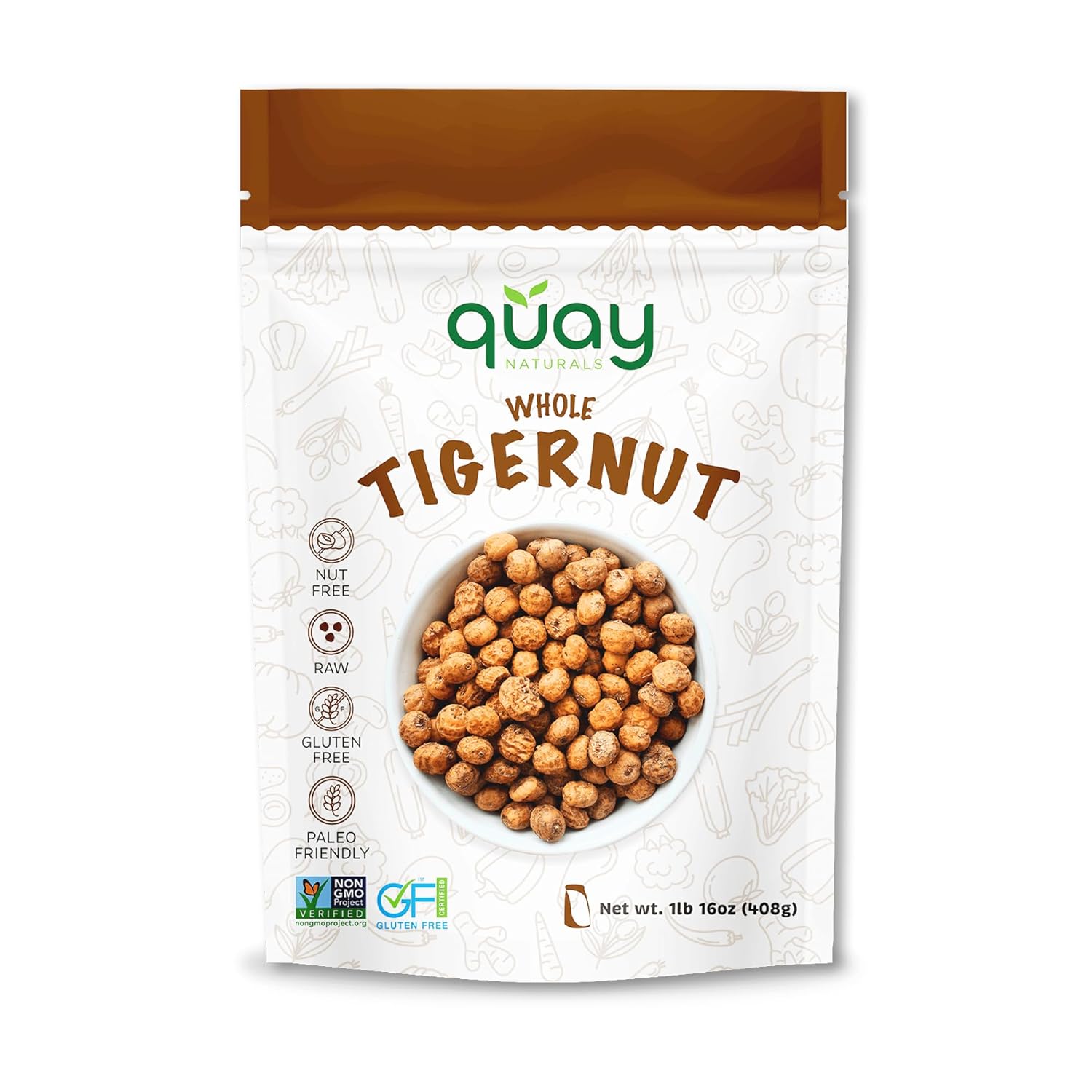 Quay Naturals Whole Tiger Nuts - 16 oz