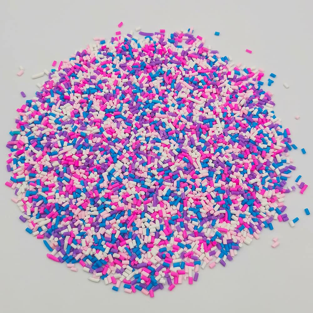 50g Colorful Fake Sprinkles Polymer Sprinkles Resin Sprinkles Fake