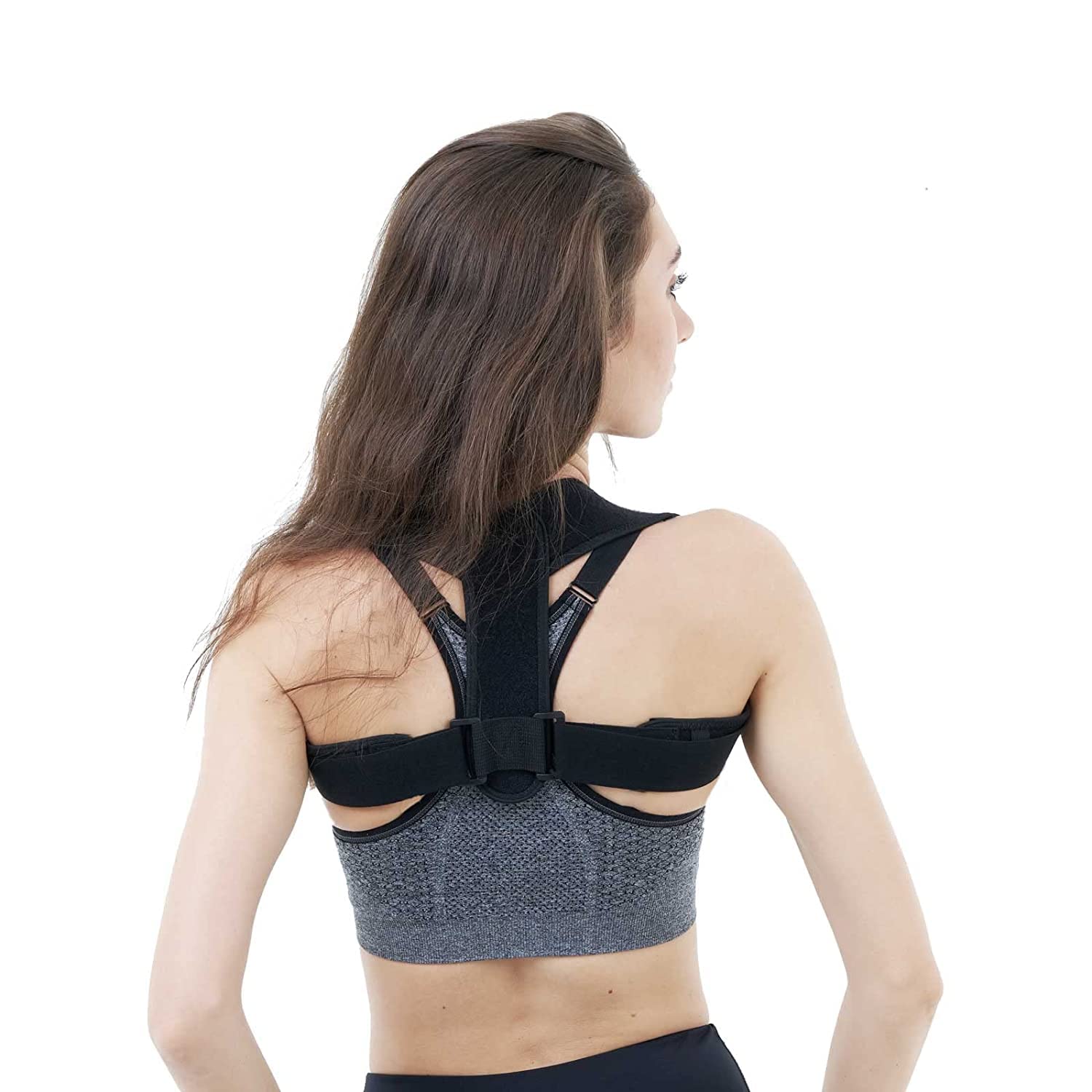 Posture Corrector for Women and Men, Huninpr Adjustable Upper Back