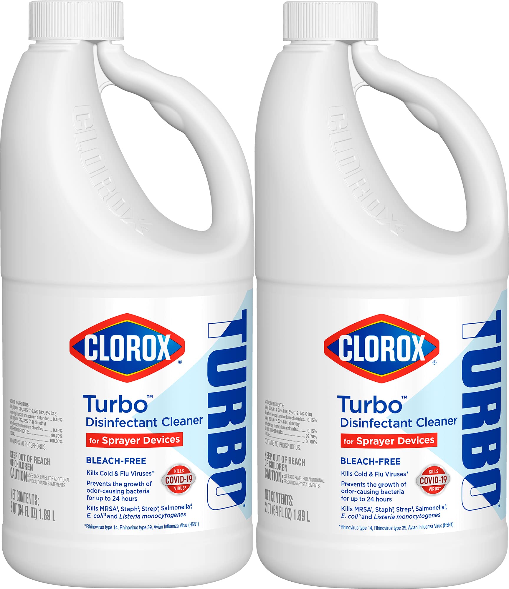 Turbo Disinfectant Cleaner, Clorox