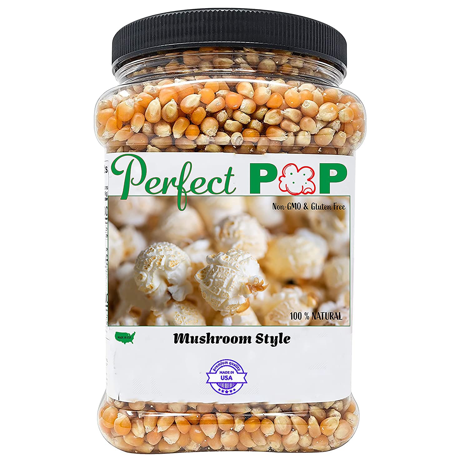 Concession Essentials Gourmet Mushroom Extra Large Popcorn Kernels