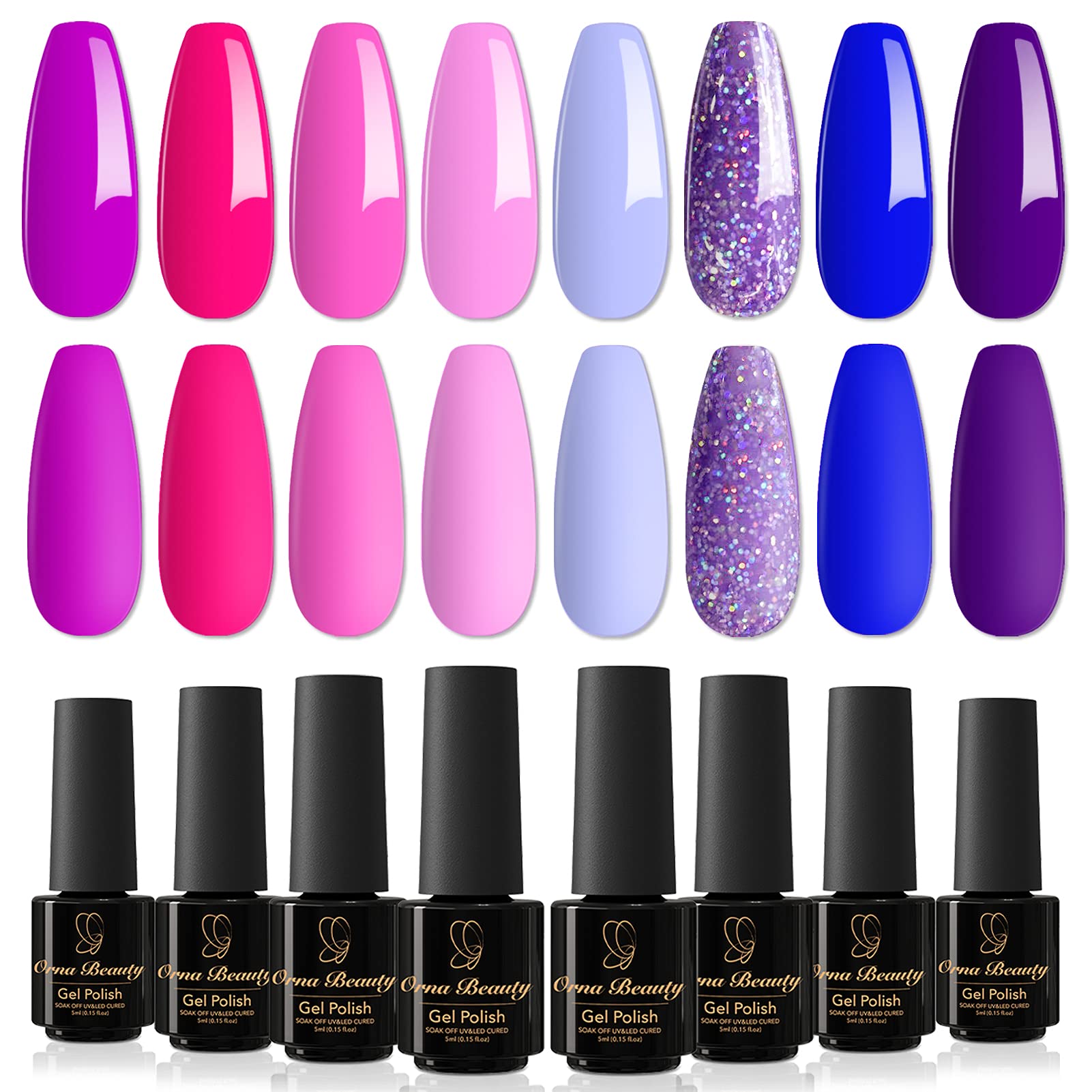 12ml Grayish Purple Gel Nail Polish Color Coat Soak Off UV LED Varnish Nail  Gel For Manicure | SHEIN USA
