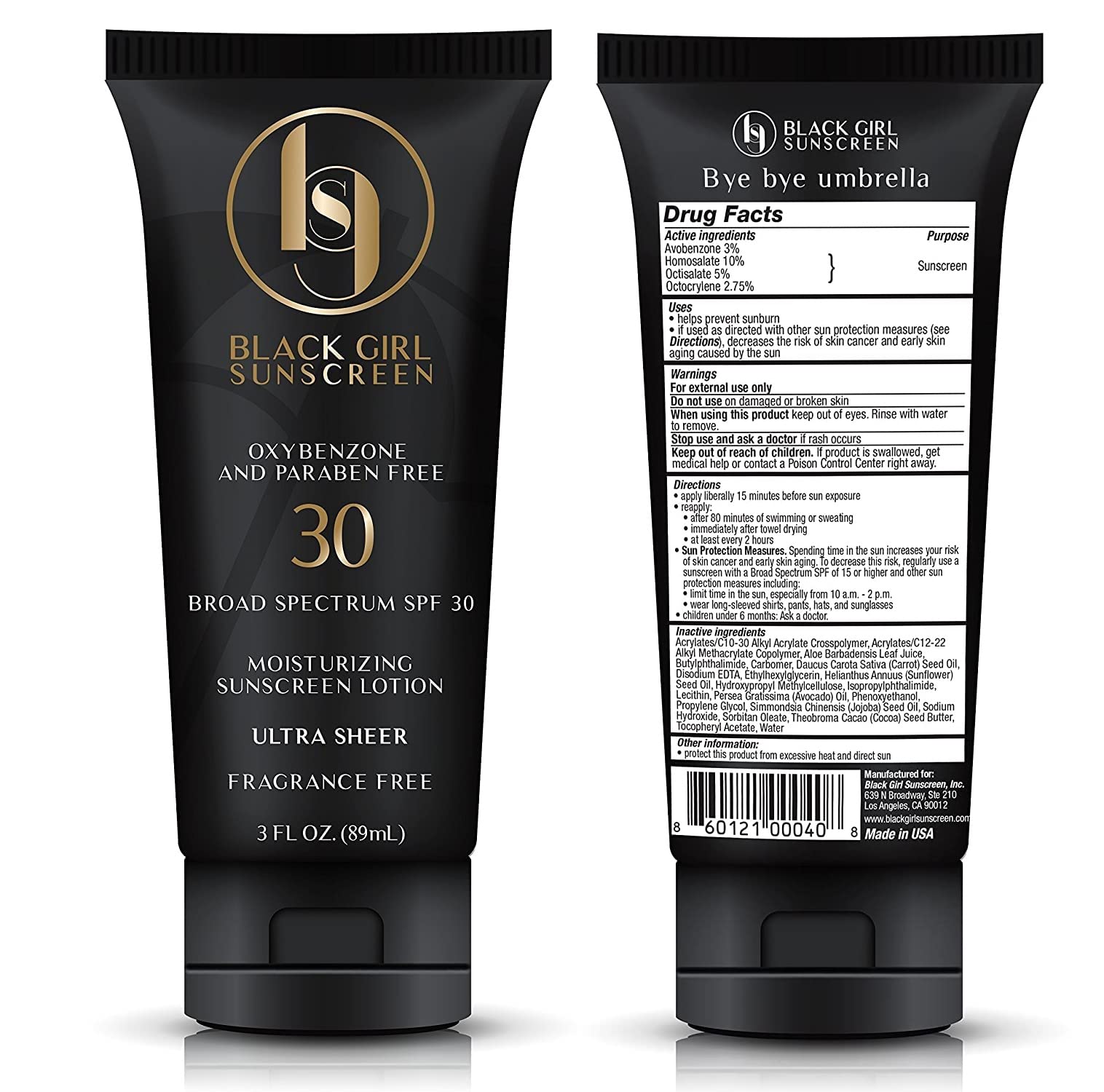 Black Girl Sunscreen