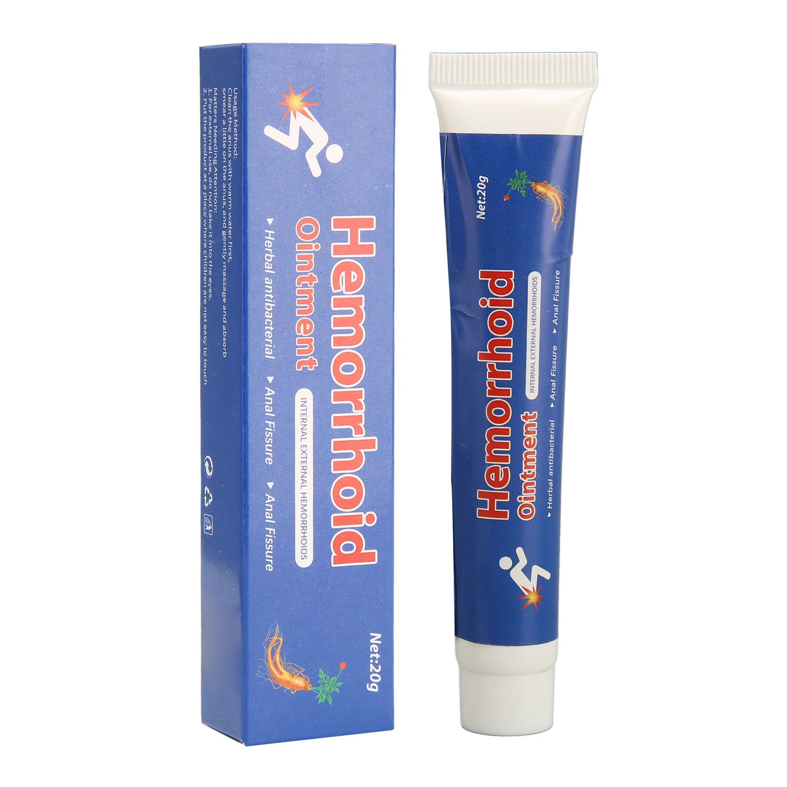 Hemorrhoid Cream - Fast Relief for Itching and Swelling - Ideal for ...