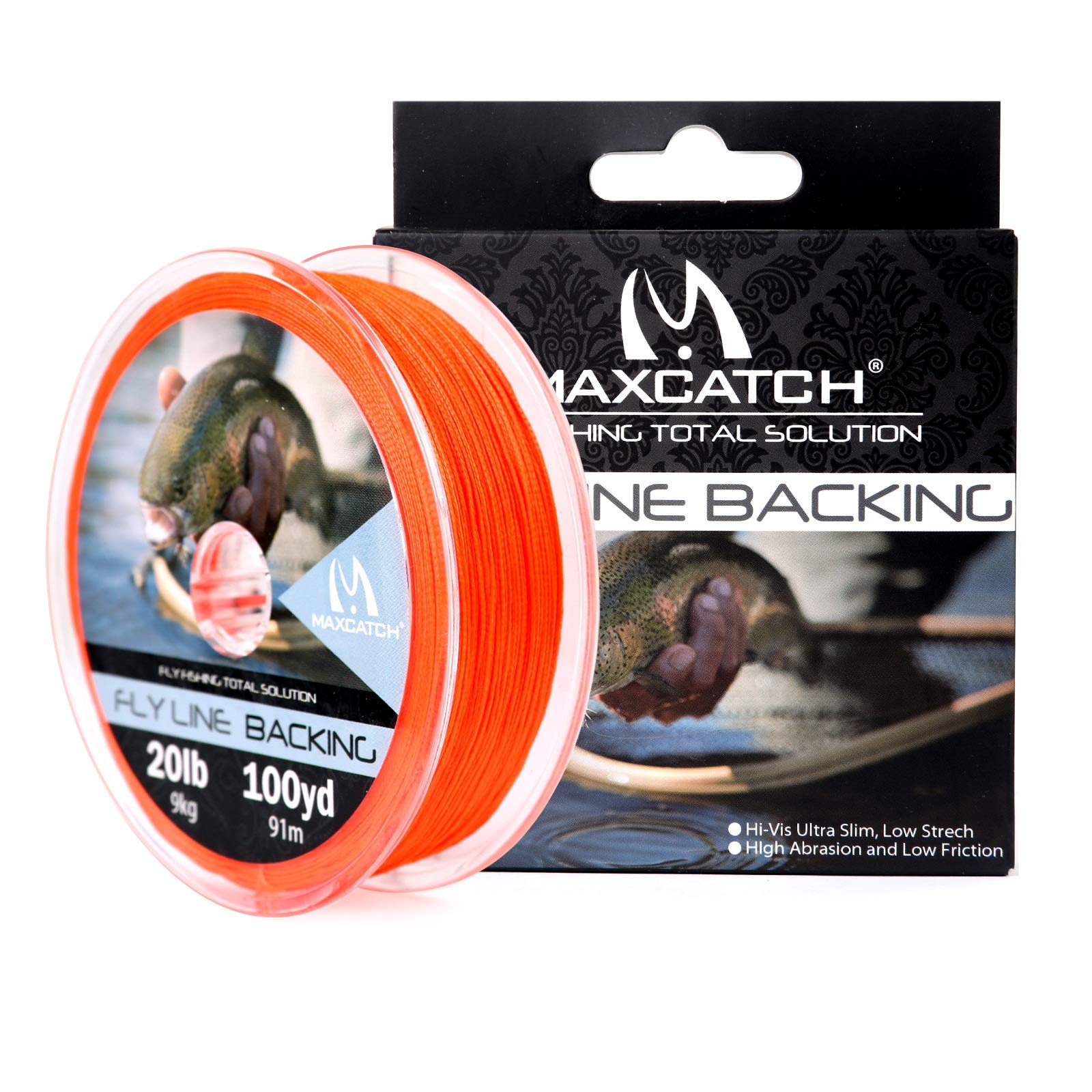 M MAXIMUMCATCH Maxcatch Braided Fly Line Backing for Fly Fishing