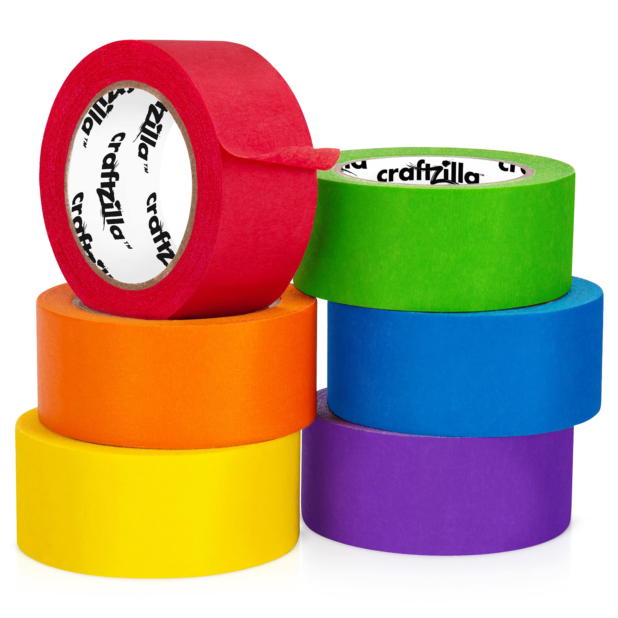 Wholesale Multi-color Masking Tape Rainbow Labeling Tape Teacher