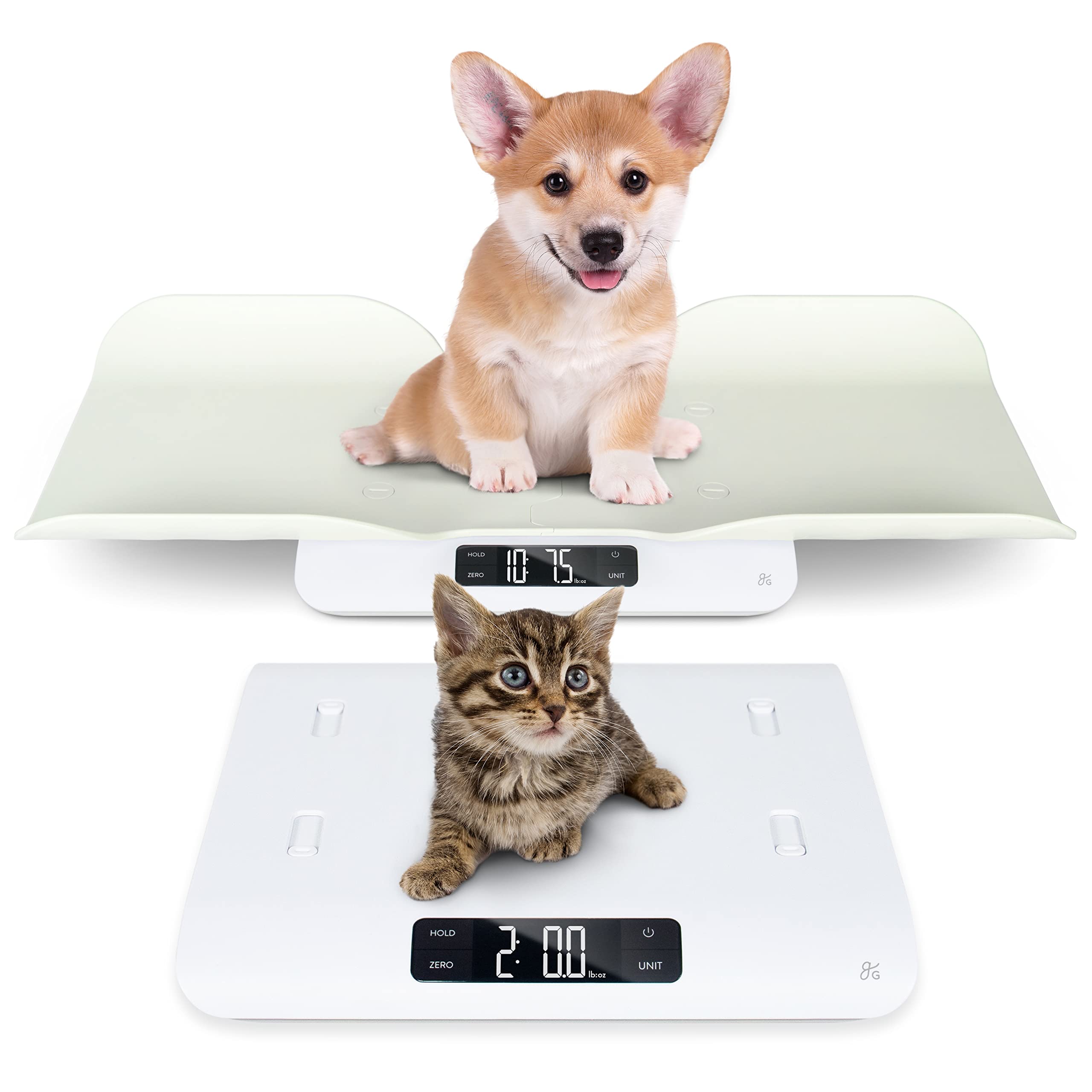 Greater Goods Digital Pet Scale - Accurately Weigh Your Kitten, Rabbit, or  Puppy, with a Wiggle-Proof Algorithm, a Great Option as a Scale for Small  Animals