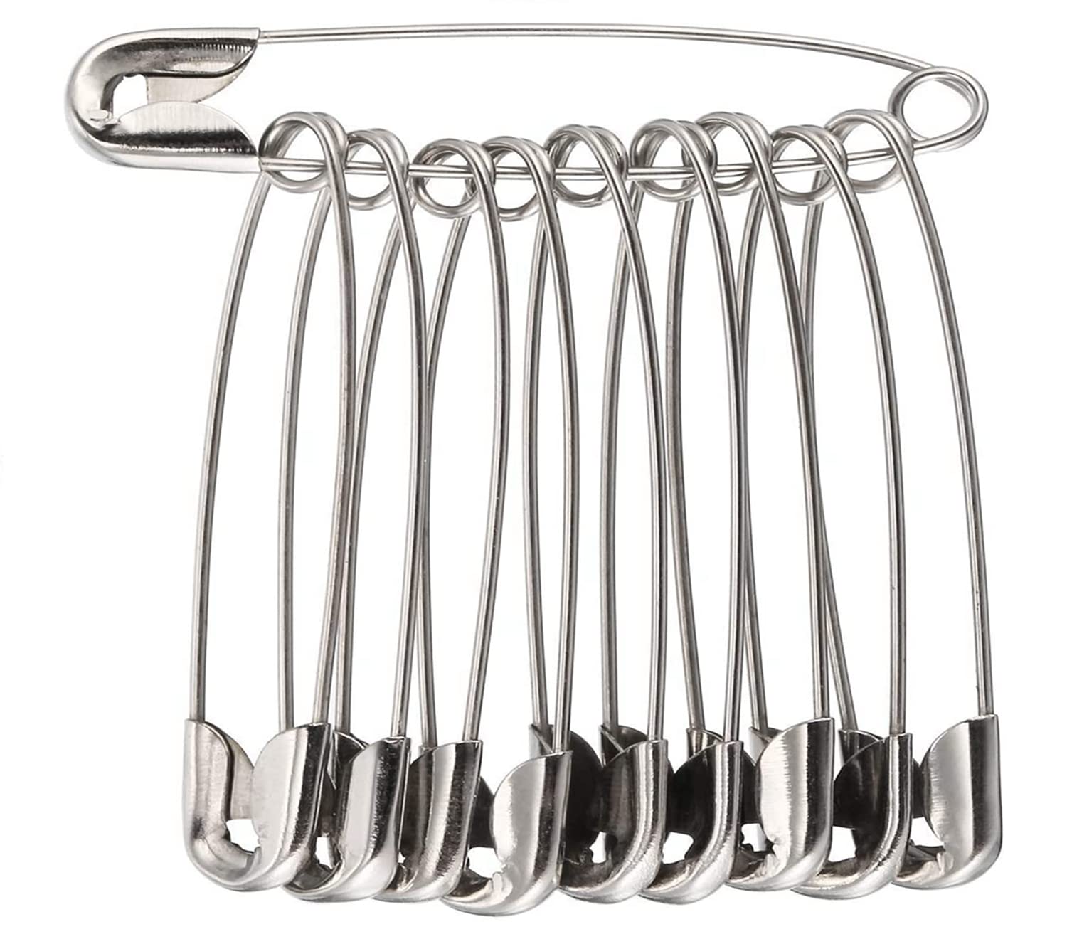 30 Pack Extra Large 3 Safety Pins
