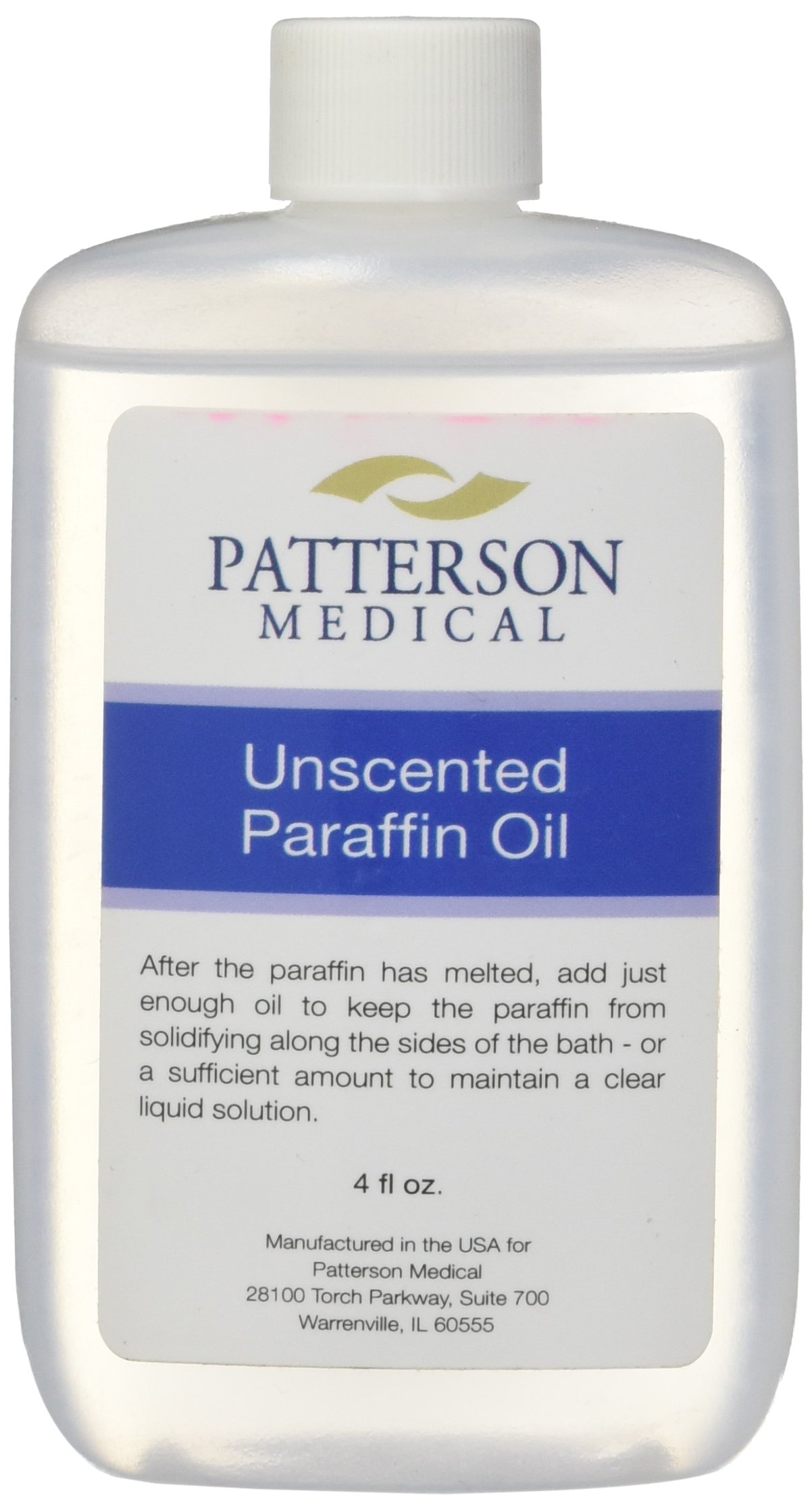 Performa - 13893 Unscented Paraffin Oil, 4 oz. Bottle of Liquid Paraffin Oil,  Add to Paraffin Wax