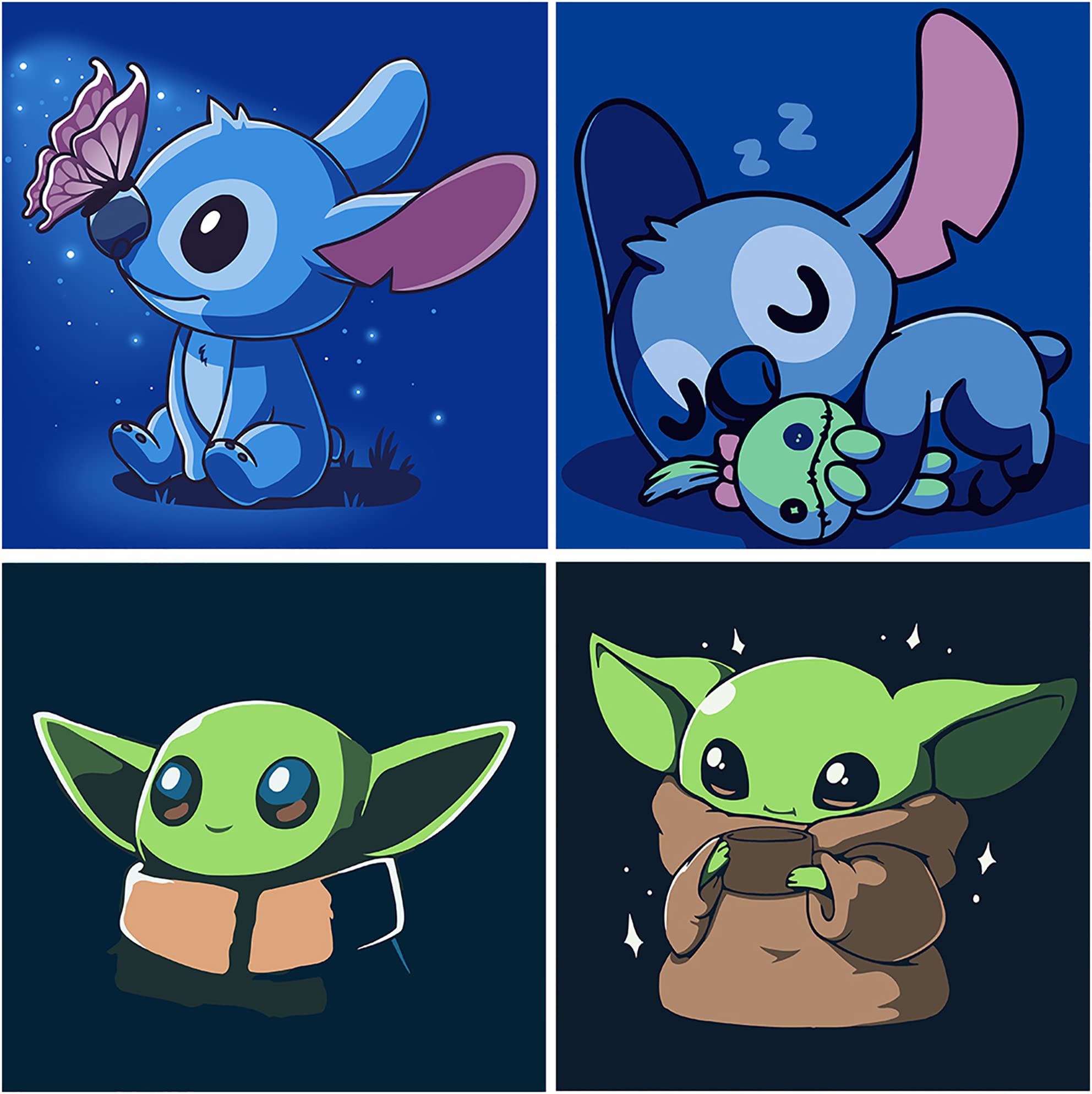 Cute Stitch NEW Paint By Numbers 