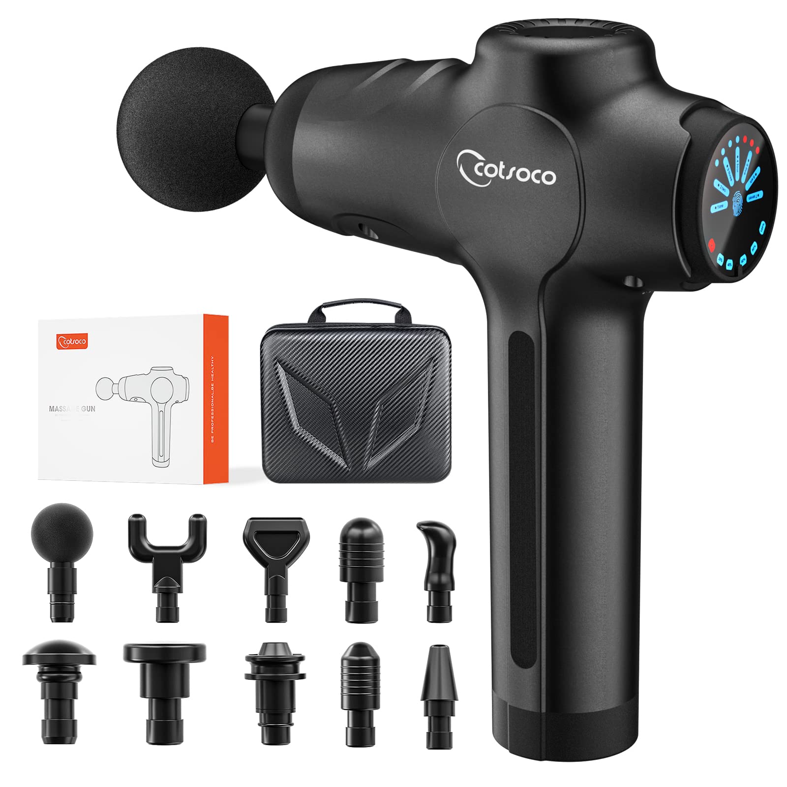 Massage Gun for Athletes,Cotsoco Deep Tissue Percussion Body