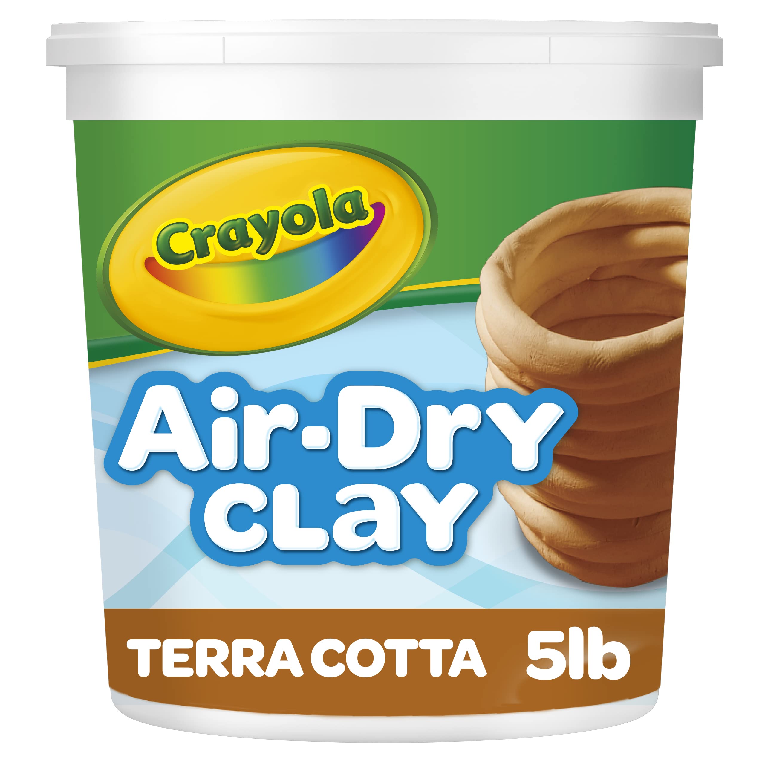 Crayola® Air-Dry Clay, 25 lbs., White
