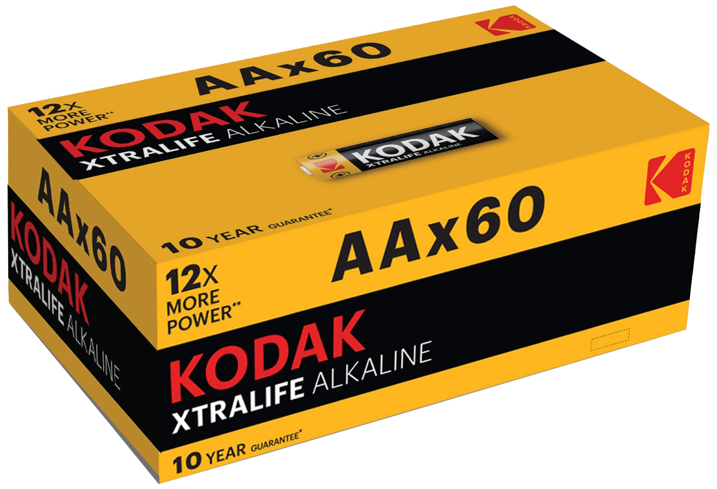 Kodak AA Batteries Alkaline Batteries, 1.5V Mignon LR06 MN1500 AM3