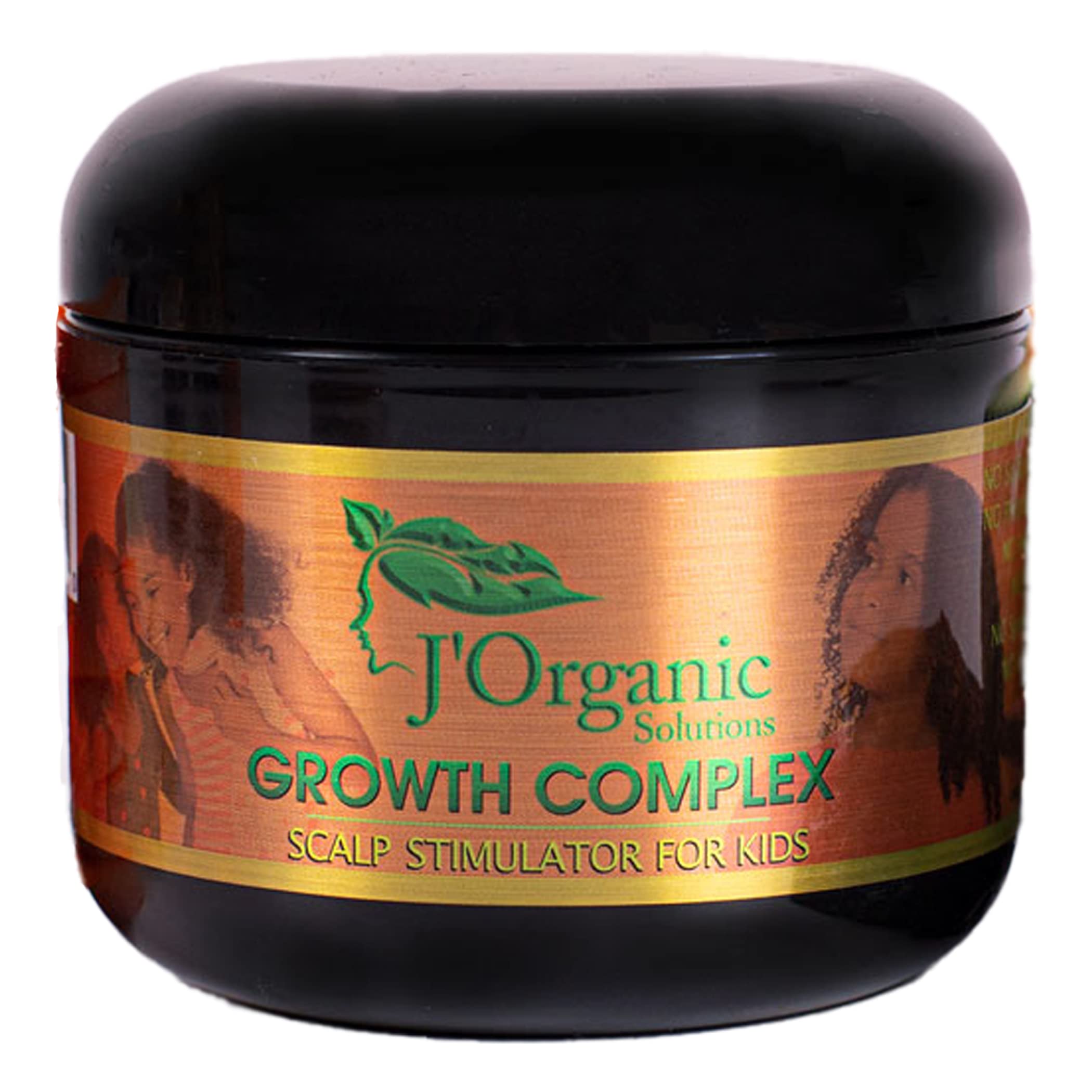 J'Organic Solutions hair growth Scalp stimulator ( Hair Grease for Kids)  Softer, shinier, healthier hair, with