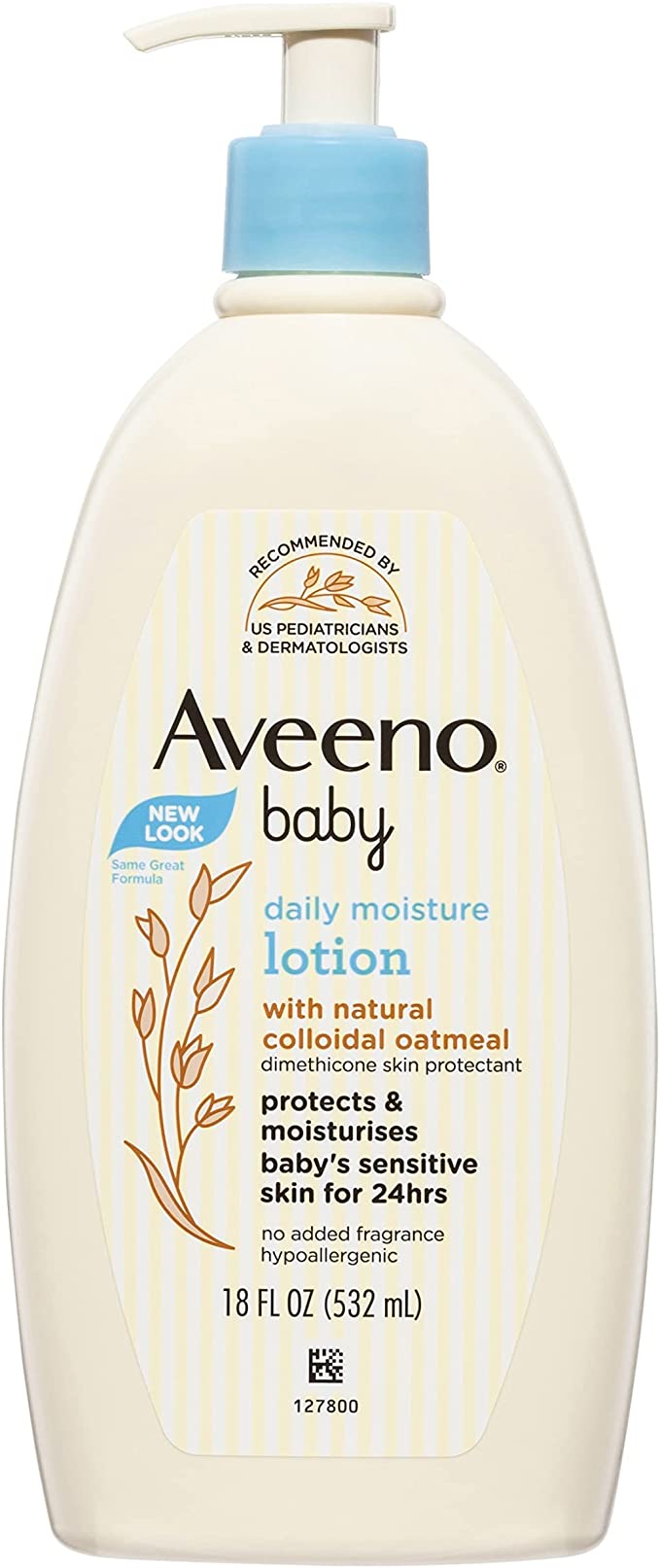 Aveeno Baby Daily Moisture Lotion with Colloidal Oatmeal, 12 fl. oz