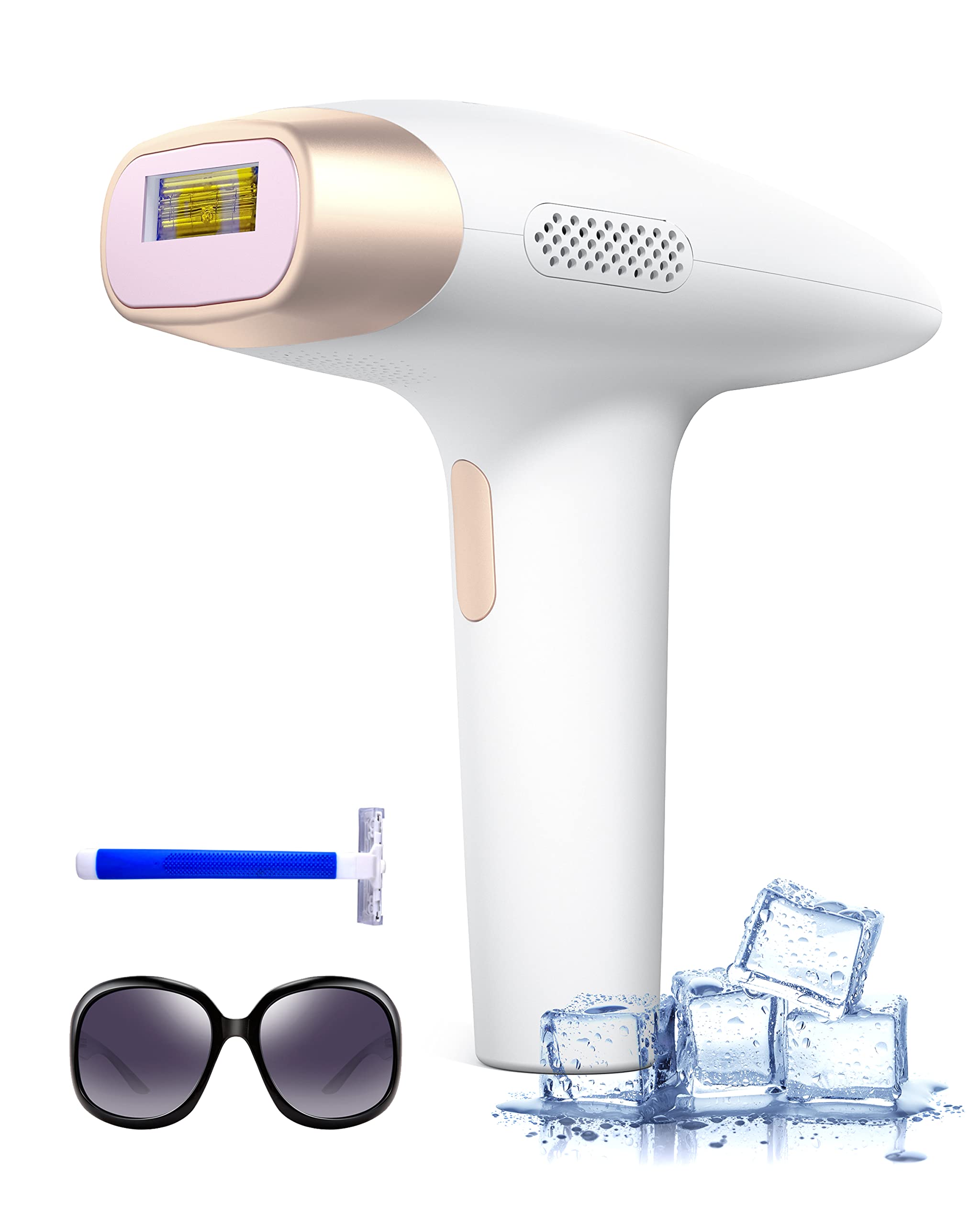 IPL Hair Removal for Permanent,999,999 Flashes Painless Laser Hair