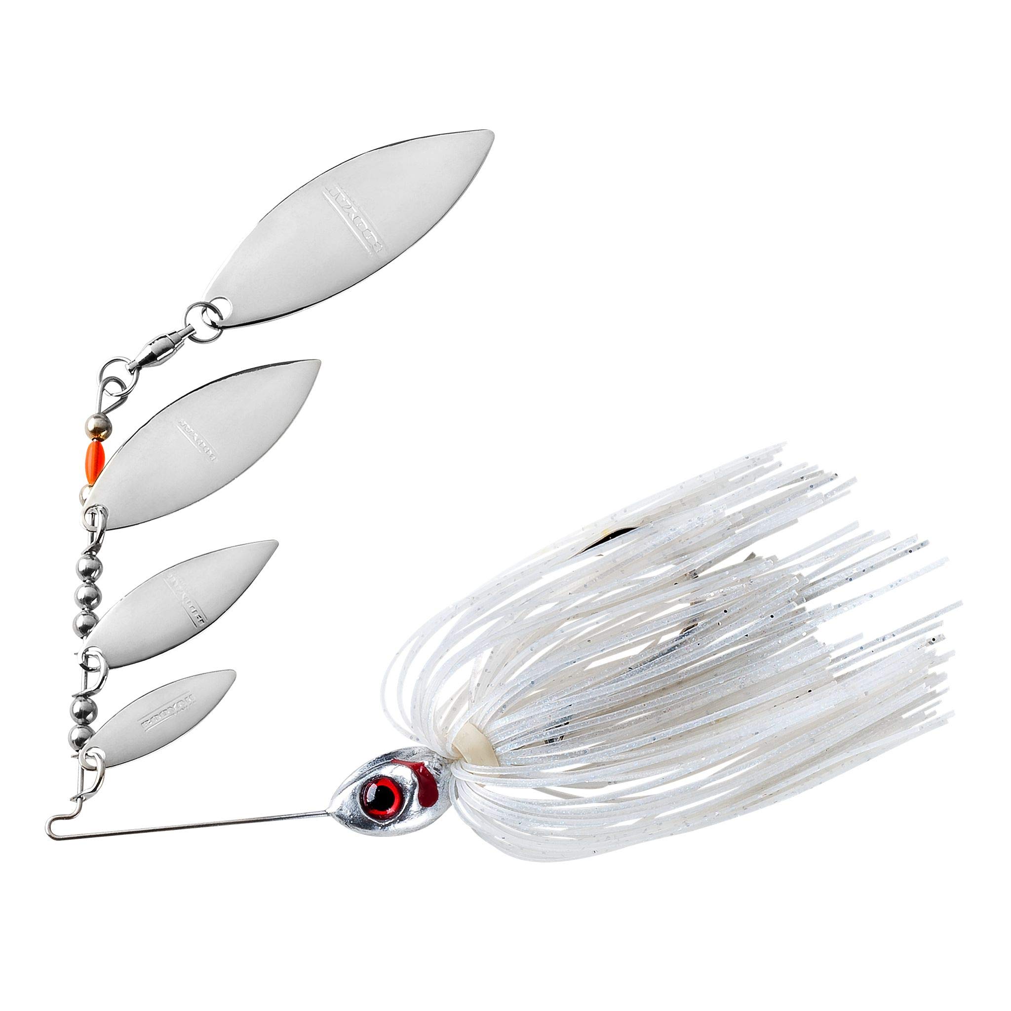 Booyah Shad Blade-Bait Fishing Lure, Pearl Shiner, Mini Shad (3/16 oz)  Super Shad (3/