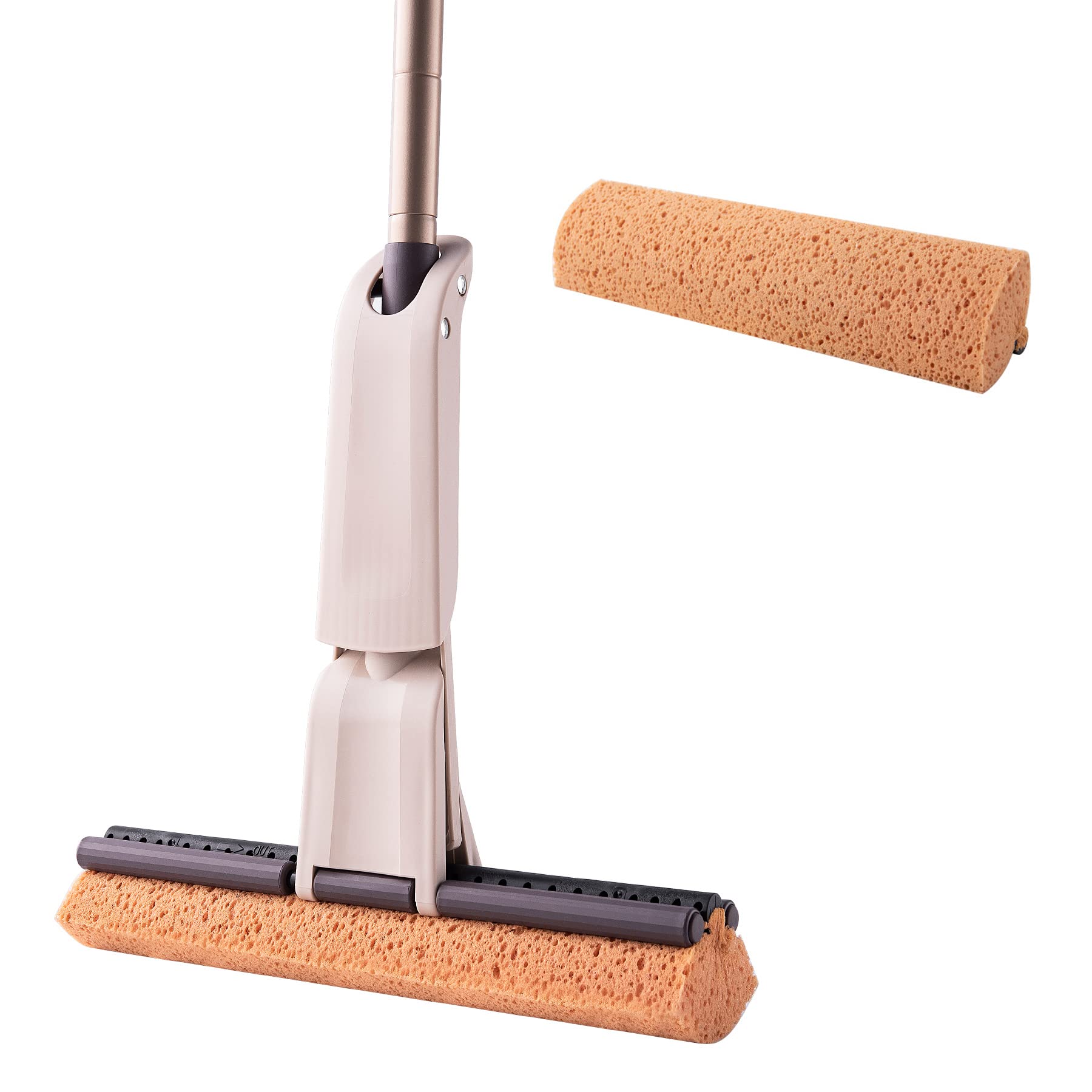 Eyliden Tub Scrubber with Long Handle, Tub and Tile Scrubber Brush - 5