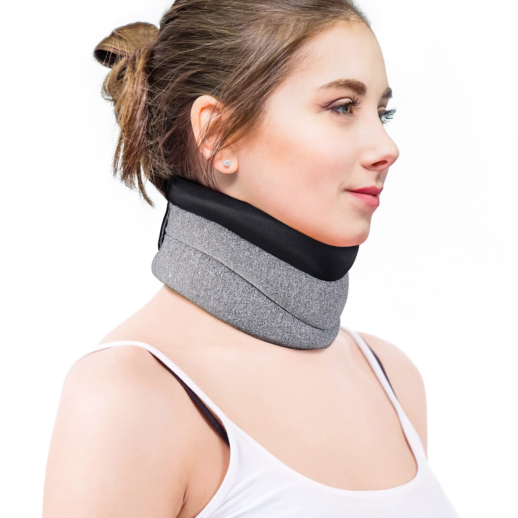 Neck Brace for Neck Pain and Support, Soft Cervical Collar for
