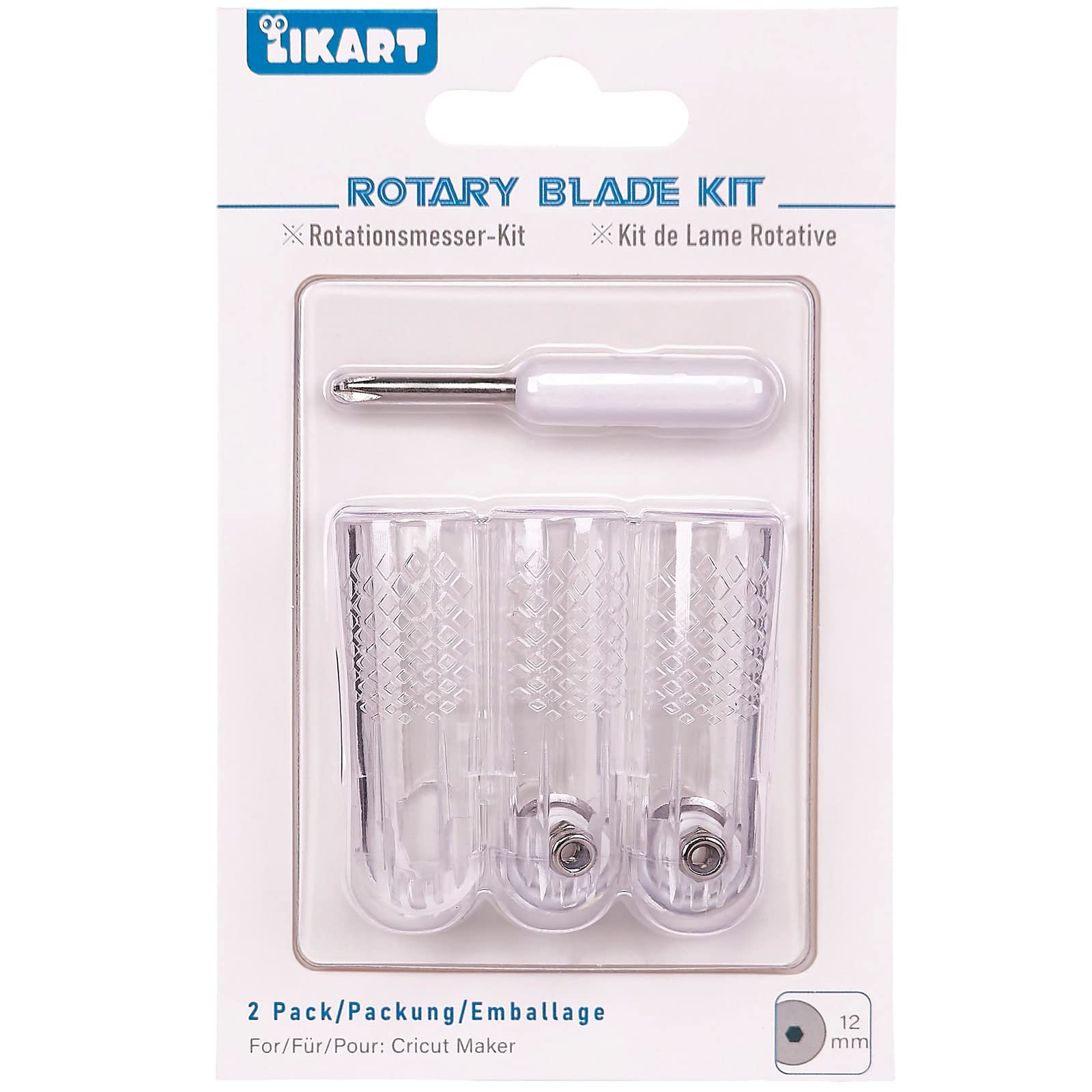 Cricut Rotary Blade Replacement Kit for Crafting Machines