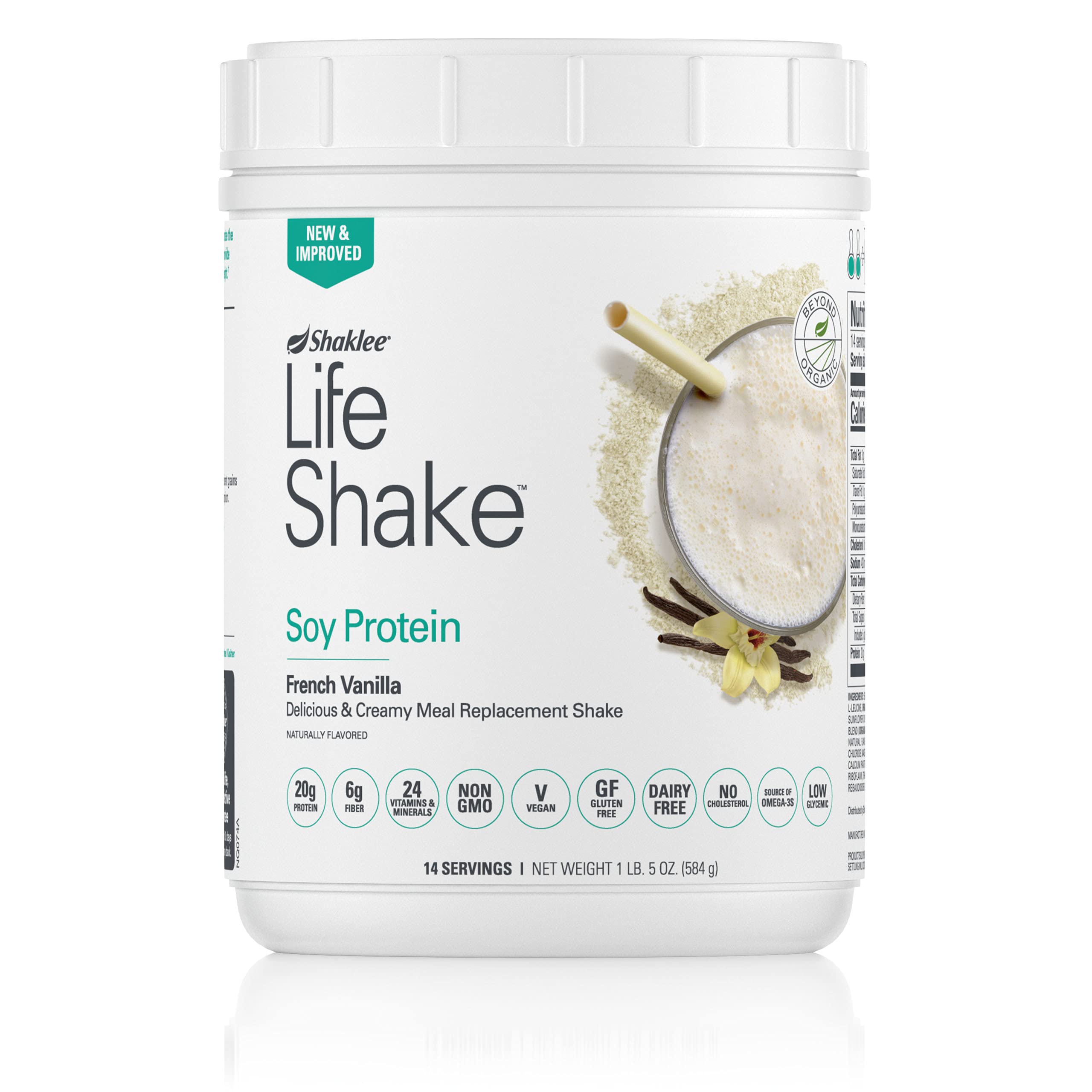 Shaklee Life Shake Soy Protein Powder Meal Replacement Shake 14