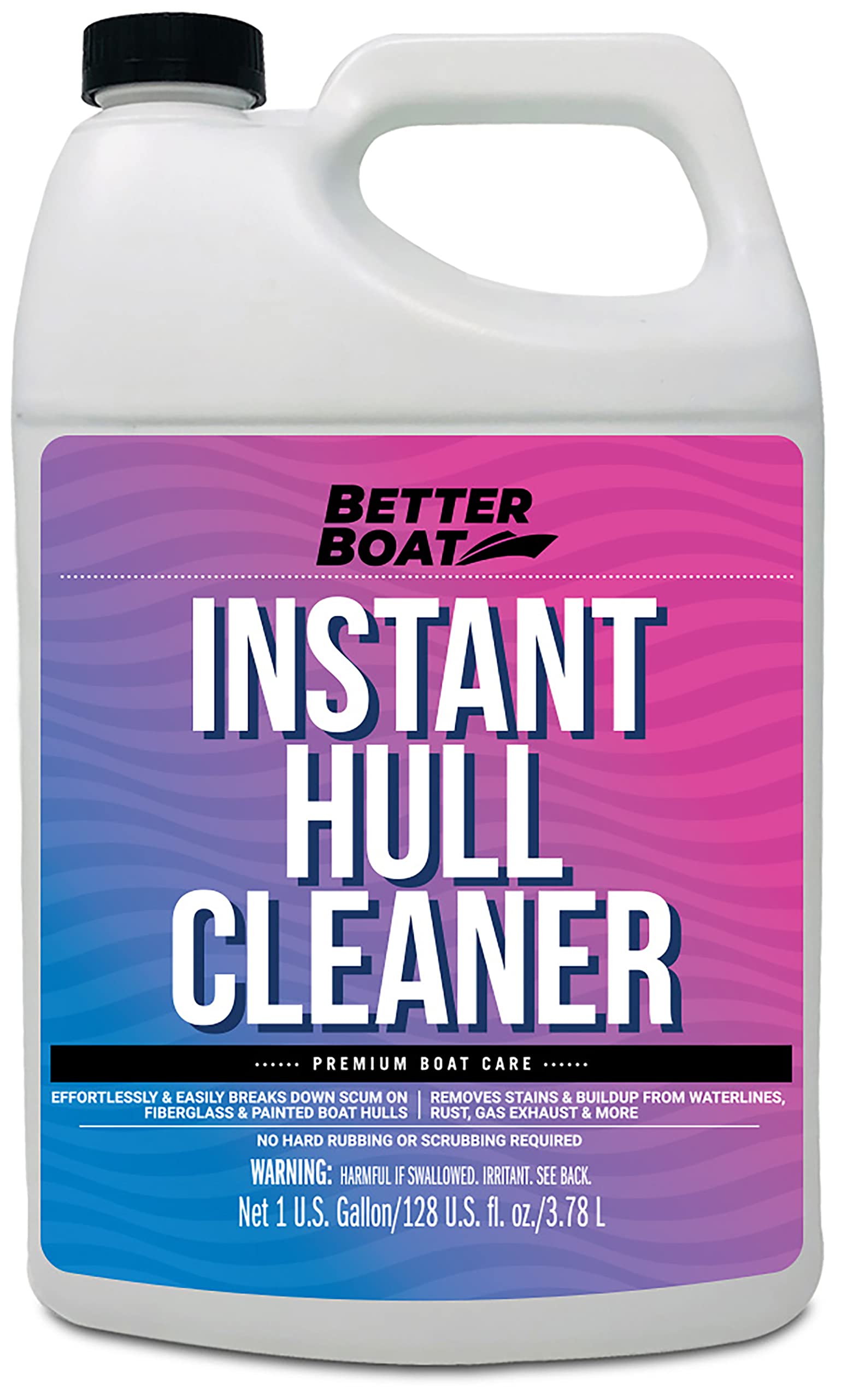 Fiberglass Boat Hull Cleaner for Boats & Aluminum Boat Cleaner Cleaning  Supplies Marine Metal Stain Remover and Restorer Boat Soap Wash Pro  Products Clean Deck Pontoon & Sailboat & Boat Deck Cleaner