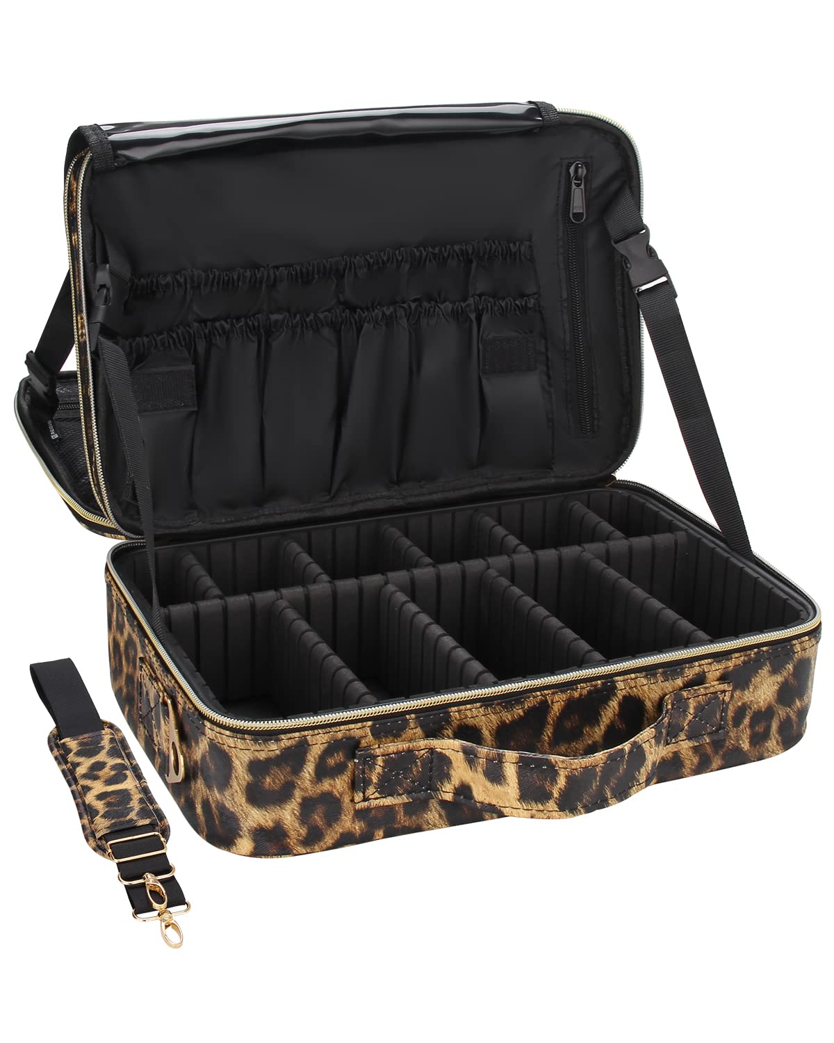 Leopard Makeup Train Case Saubhaya Makeup