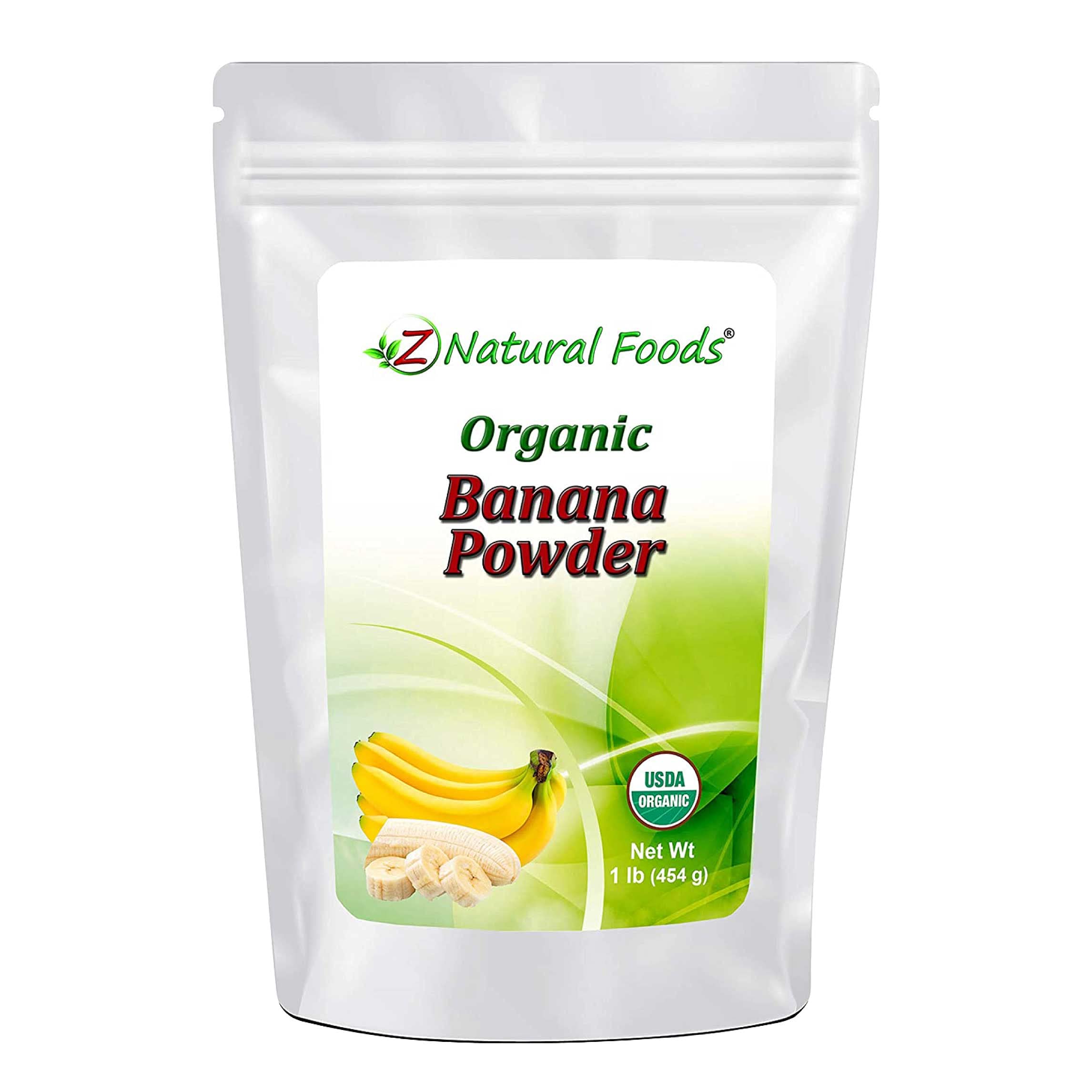 Organic Banana Powder - Fruit Supplement for Smoothies, Desserts