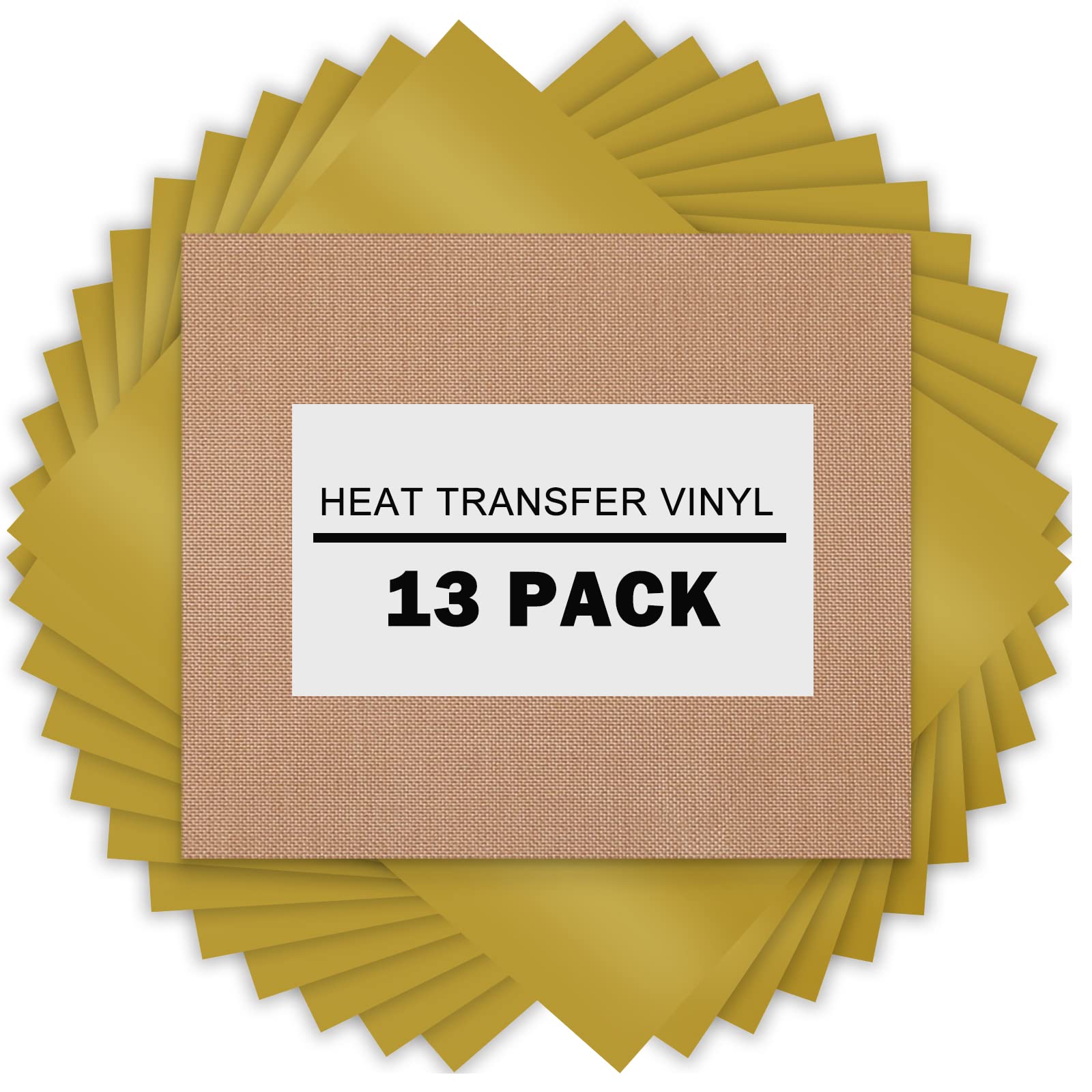 XSEINO Heat Transfer Vinyl Bundle:13Pack 12 x 10 PU HTV Vinyl for