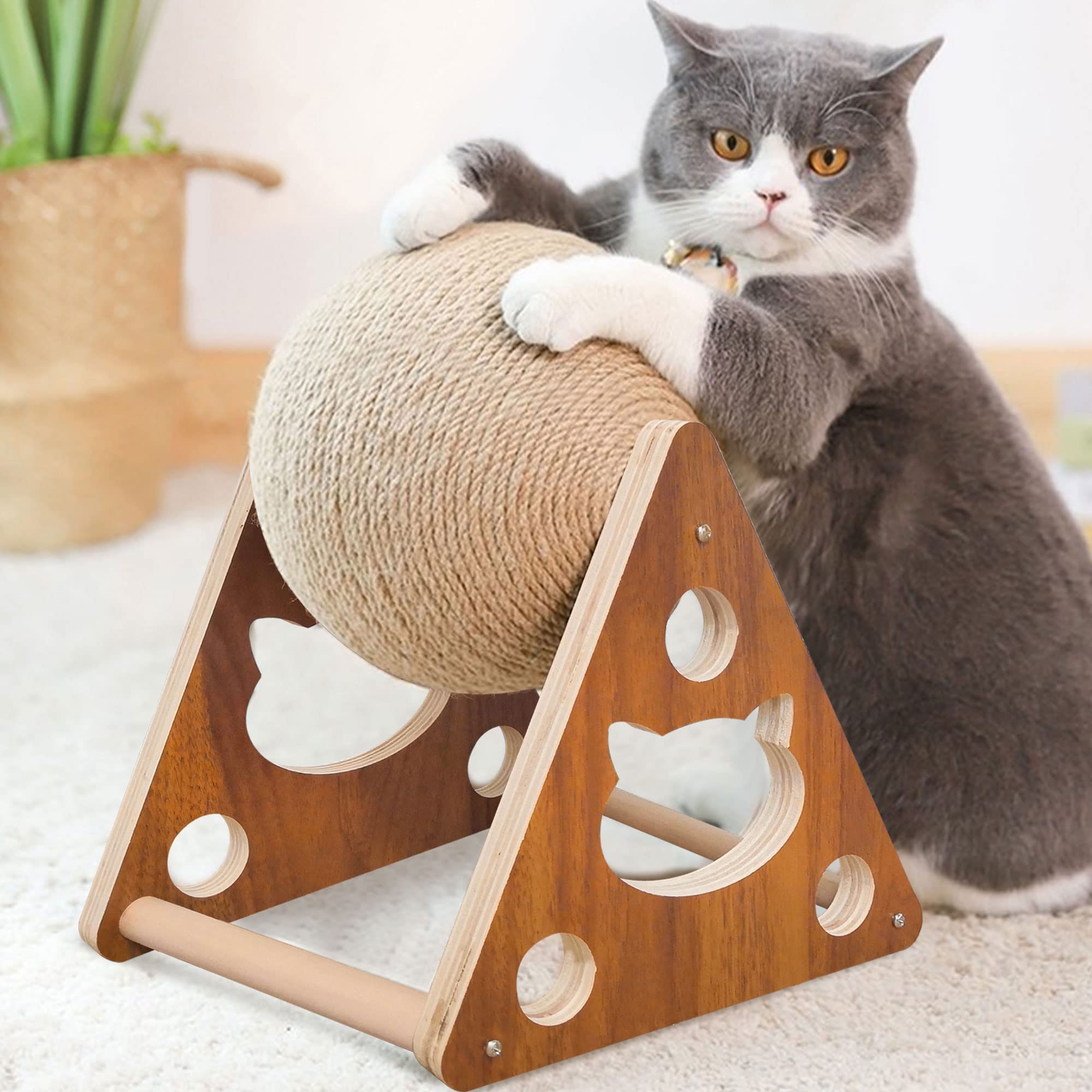 HomeSoGood Cat Scratcher Toy Cat Scratching Ball Toy Kenya