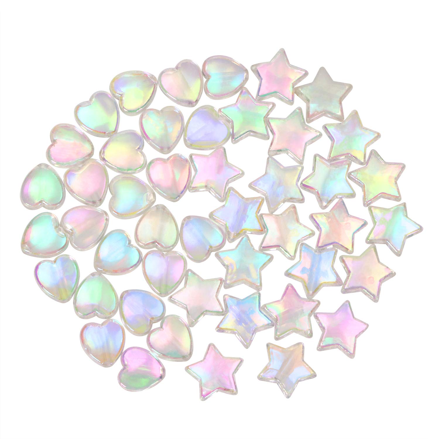 50pcs Small Star Charms Pendant DIY Jewelry Making Accessories