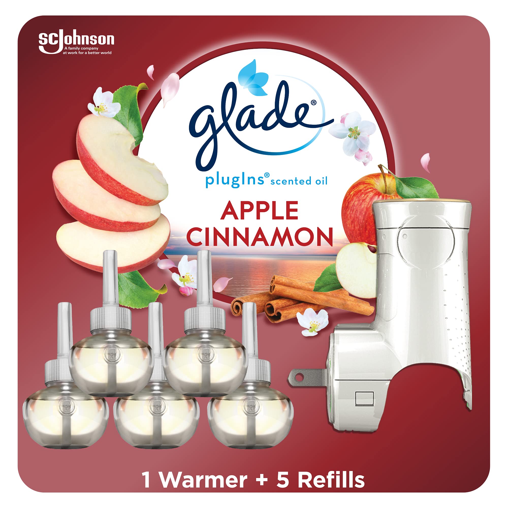 Glade PlugIns Air Freshener Warmer, Scented and Essential Oils for