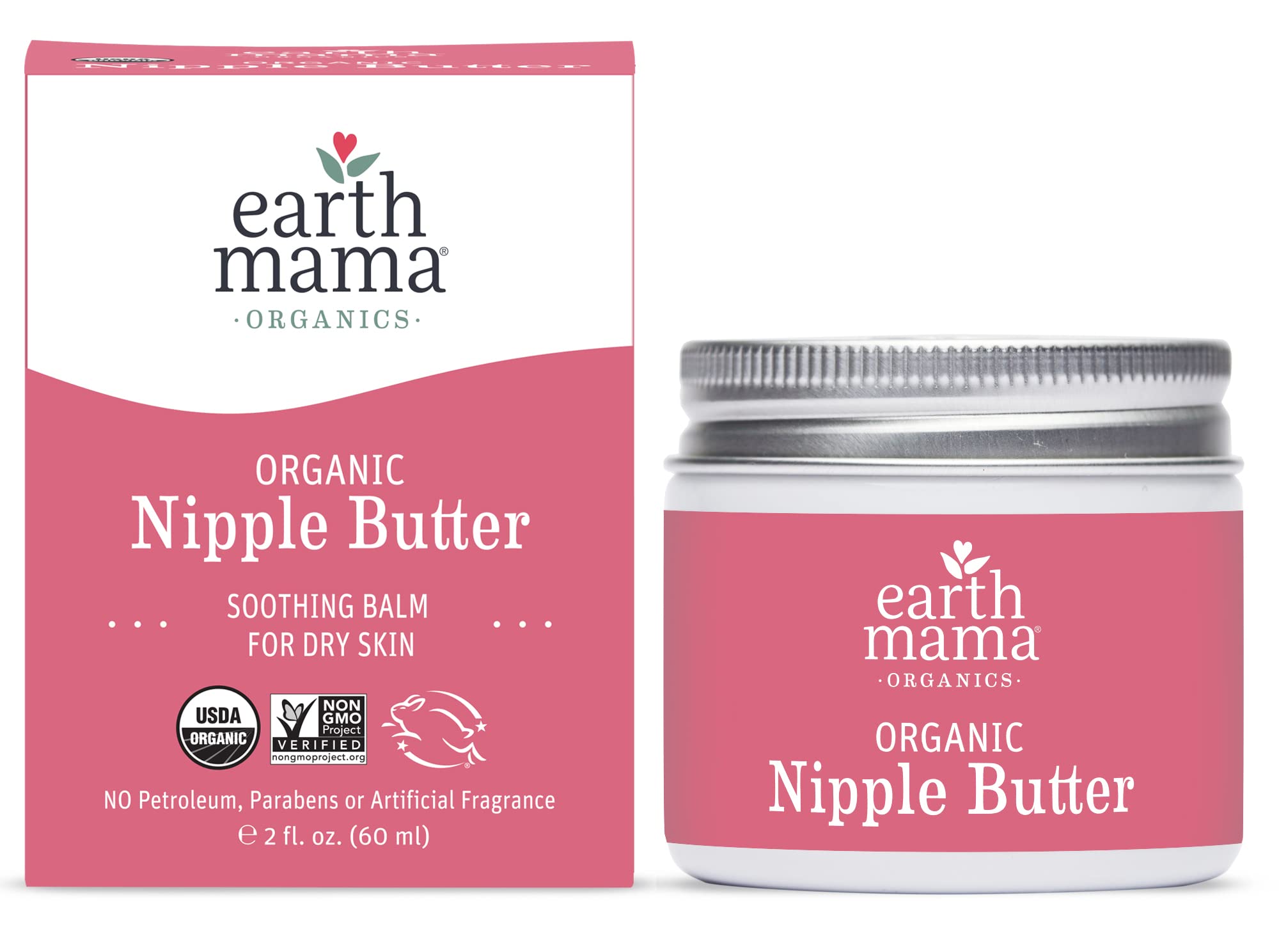 100% Natural Nipple Cream for Breastfeeding - Lanolin-free