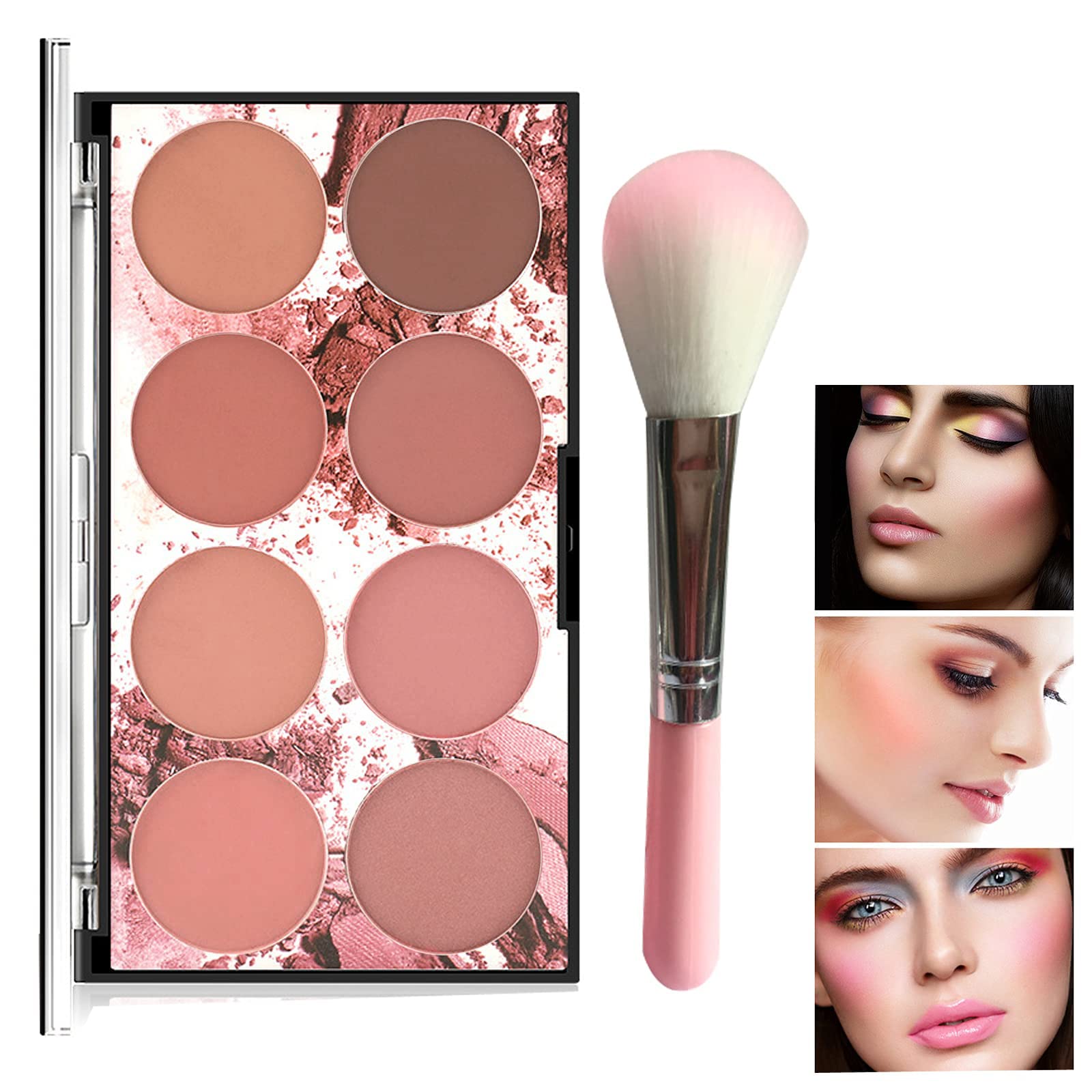 Makeup 8 Color Blush Palette Contour