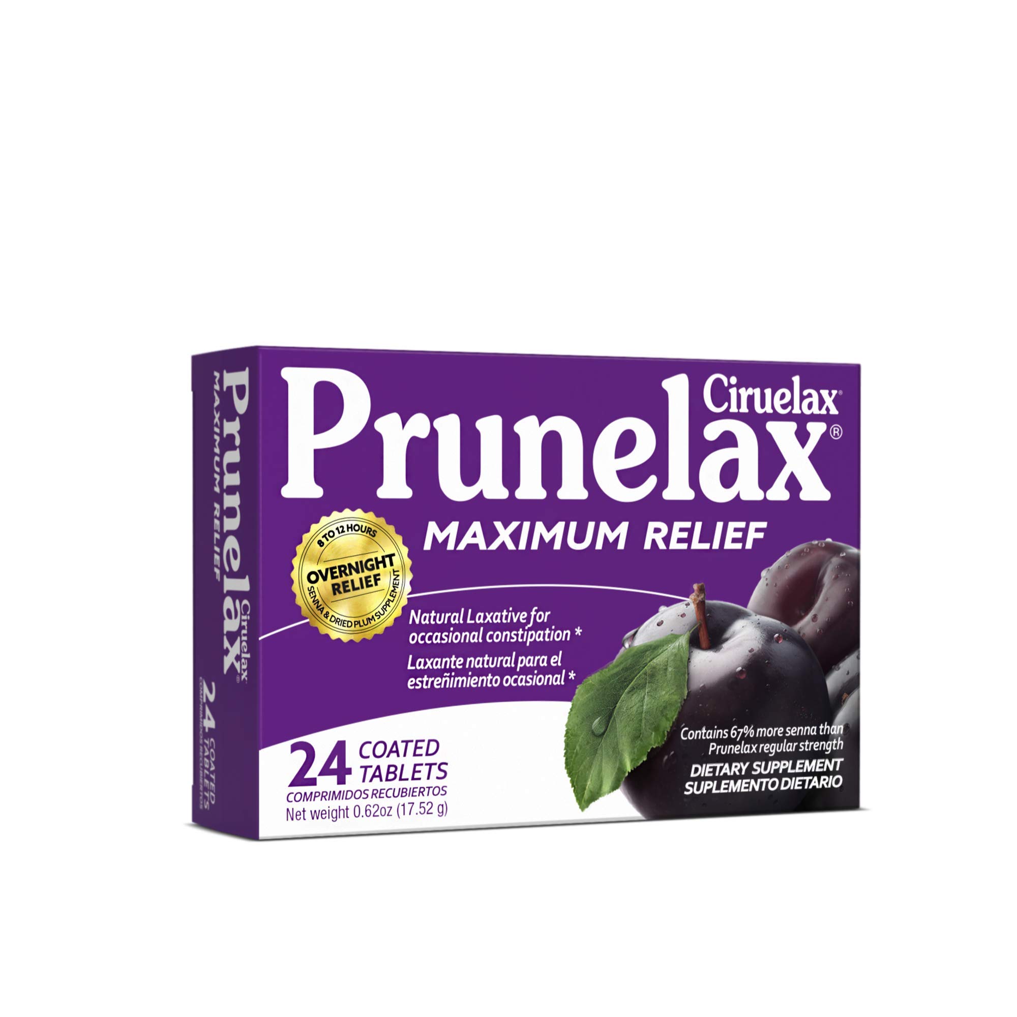 Prunelax Ciruelax Maximum Relief Natural Laxative for Occasional