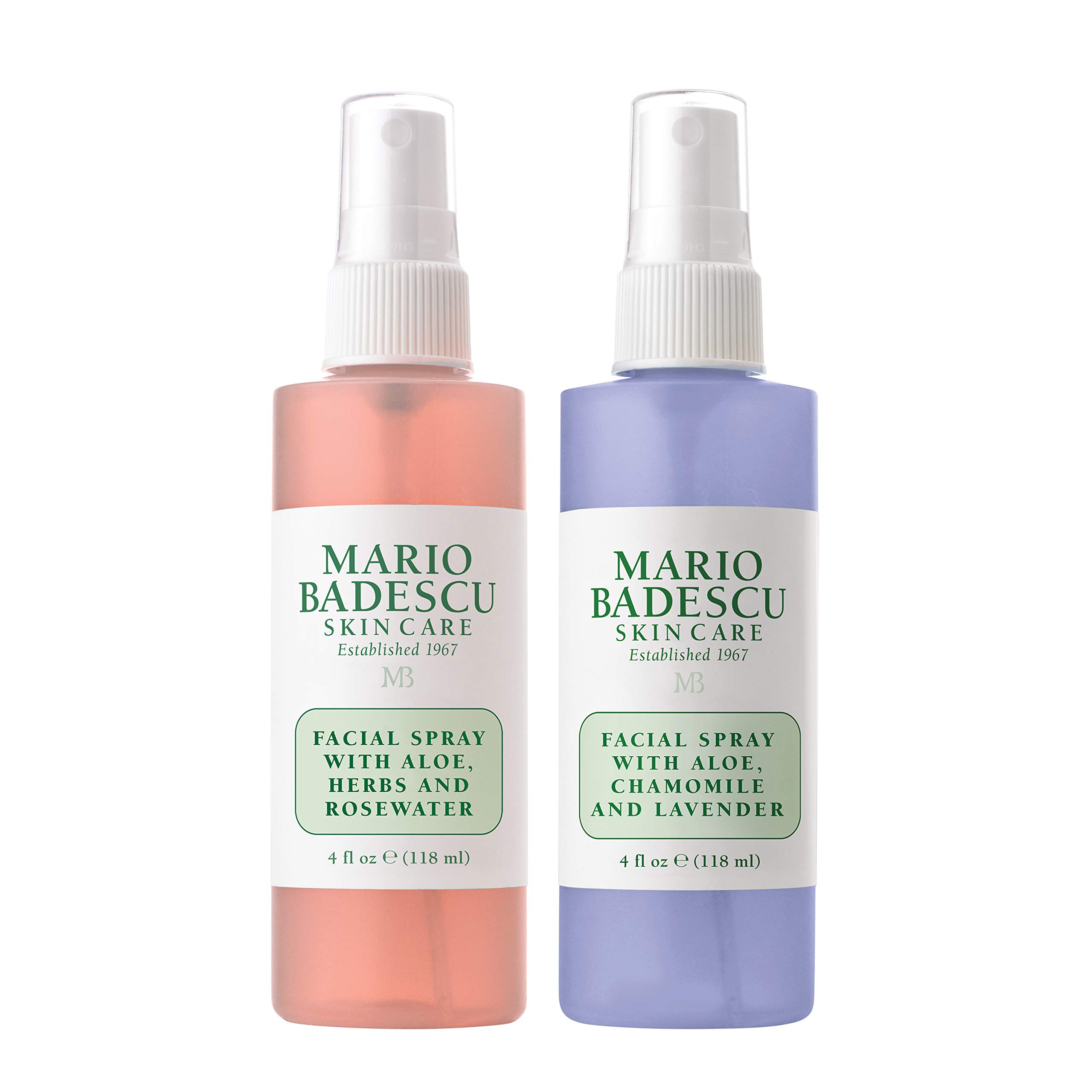 kirurg Fearless Smøre Mario Badescu Facial Spray Rosewater and Lavender Duo 4 Fl Oz (Pack of 2)