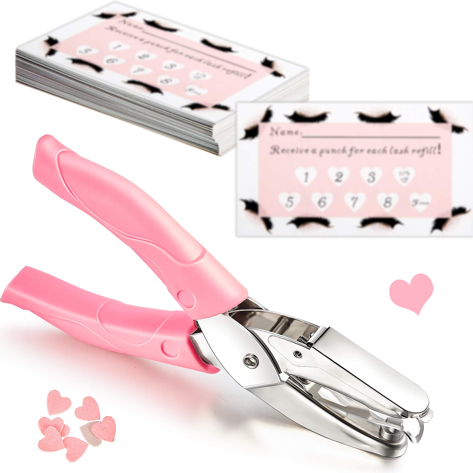 Tiny Hole Punch Heart Hole Puncher Heart Shape Hole Handheld Single Paper  Hol