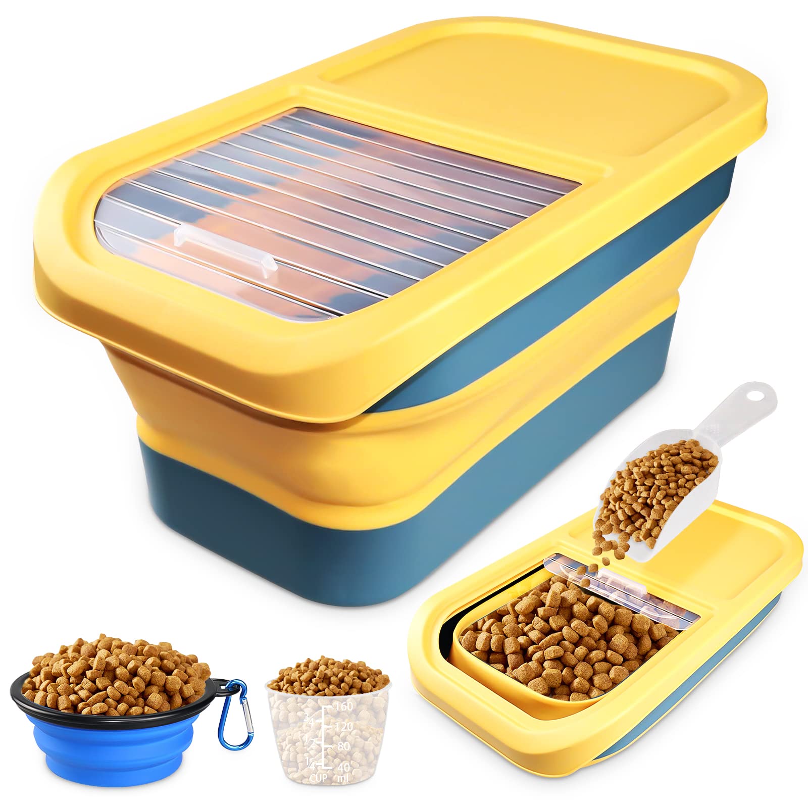 Airtight Dog Food Storage Container I Small Pet Food Storage