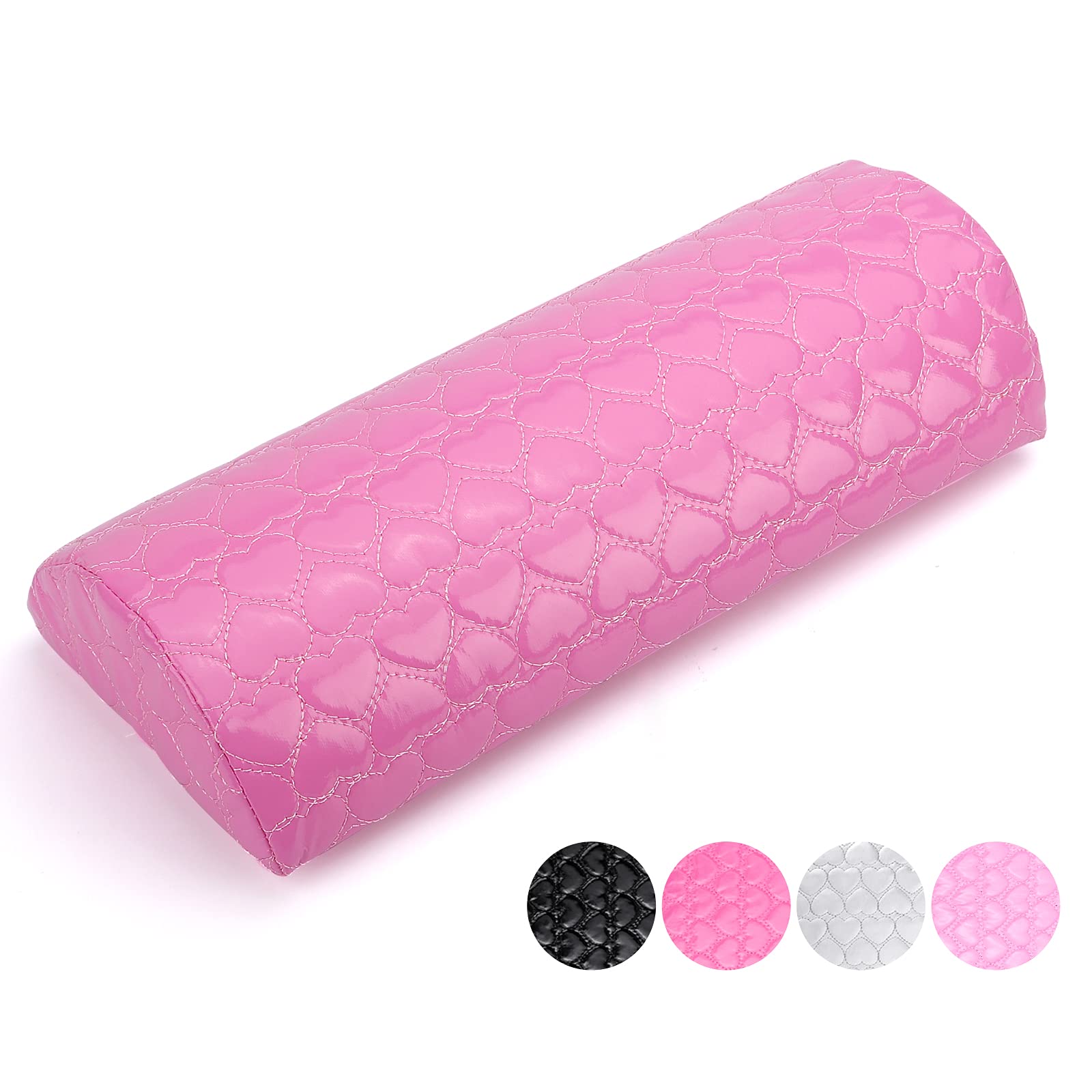 Beavorty 2pcs nail art hand pillow nail tech accessories nail acrylic  powder dip powder organizers and storage leather nail hand cushion hand  pillow