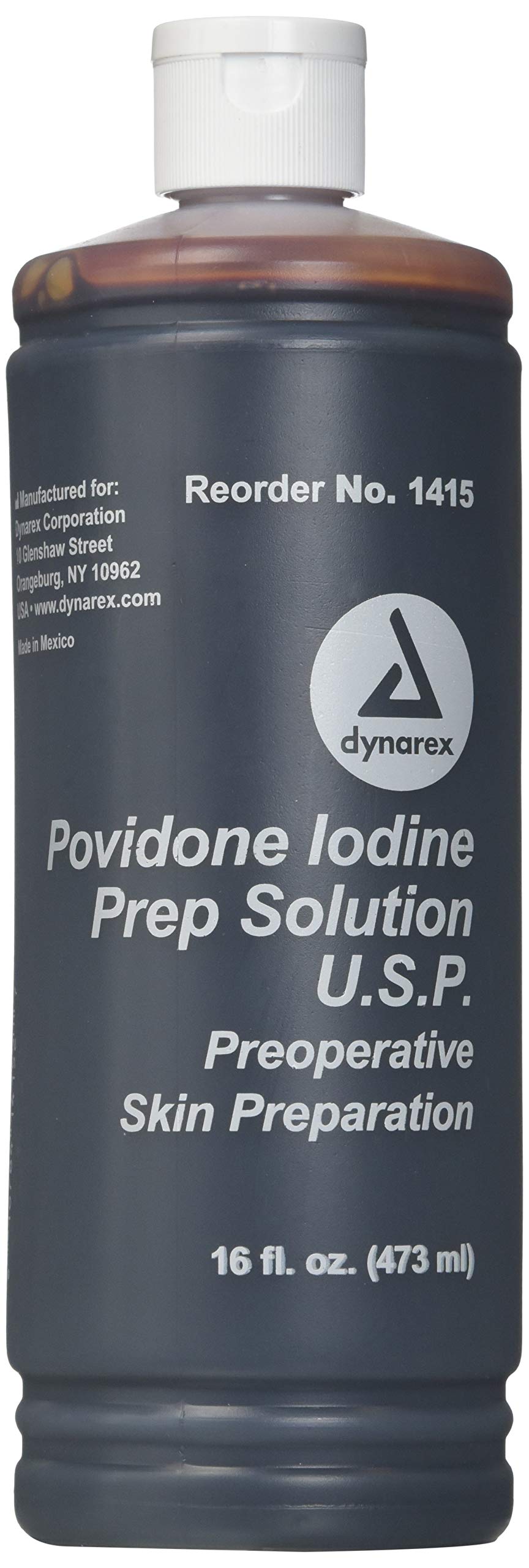 Dynarex PovidoneIodine Prep Solution 16 oz (Pack of 10)