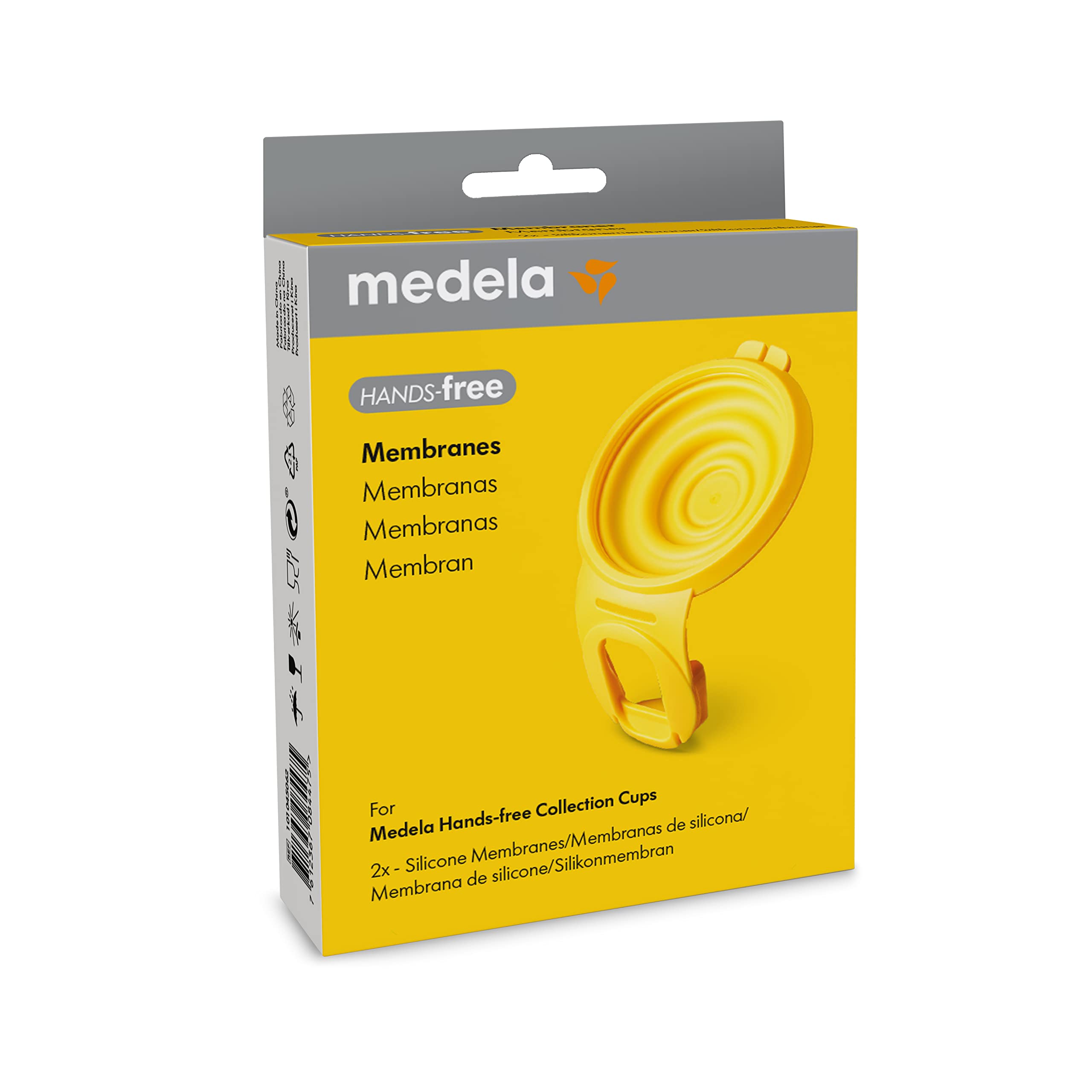 Medela Hands-free membranes 2x silicon membranes Medela Hands-free pump  accessories Hands-free collection cup