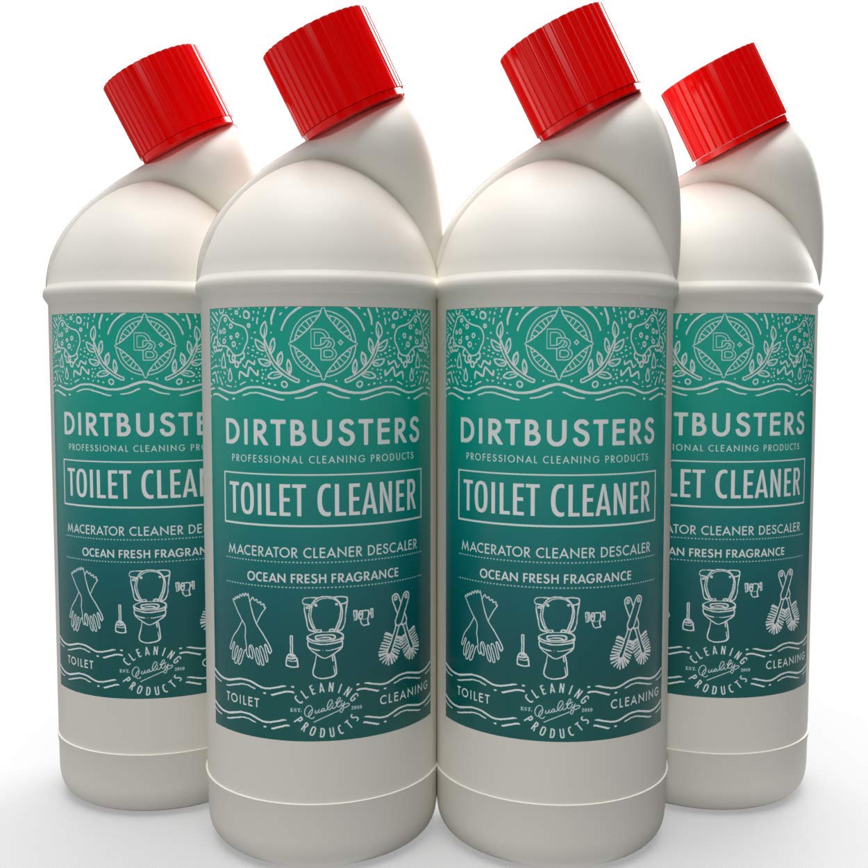 Dirtbusters Toilet Macerator Cleaner & Descaler Deep Cleaning With