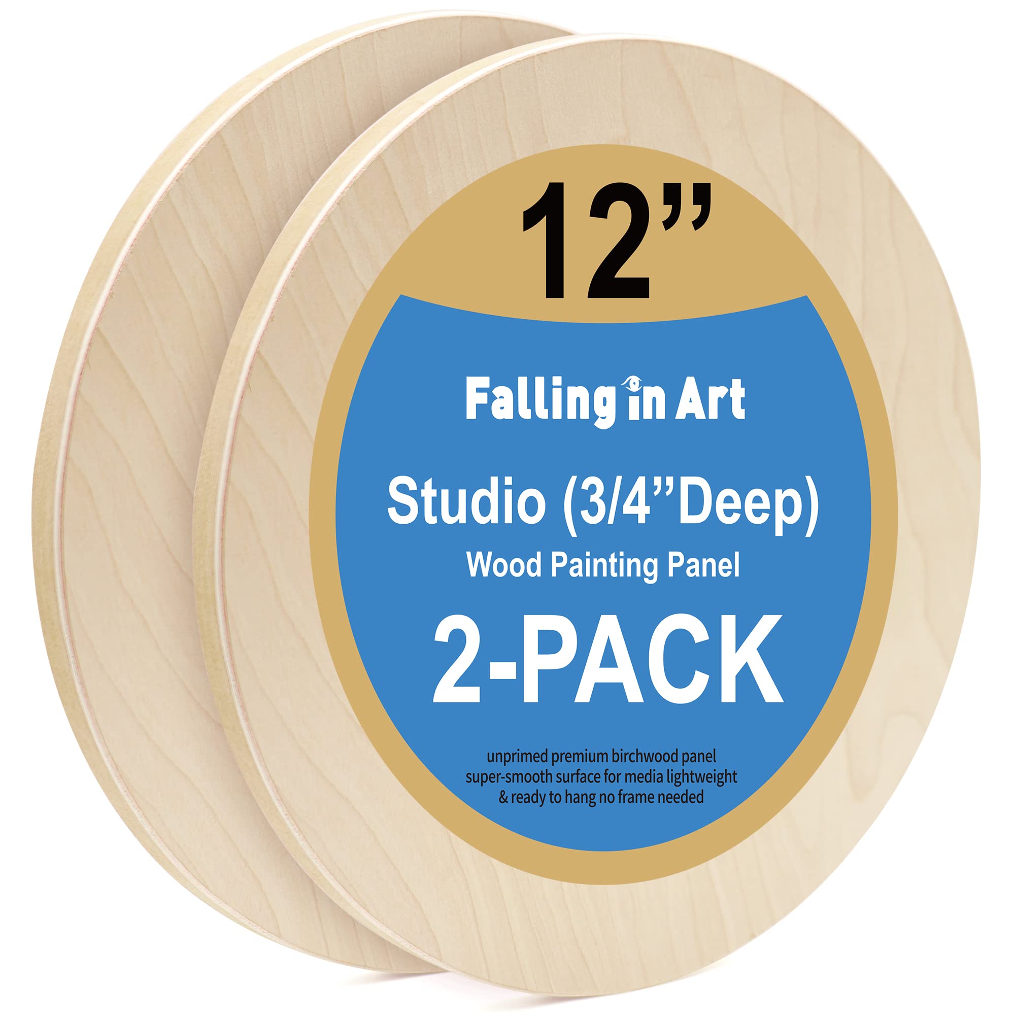 Wood Circles 16 inch, 3 Thicknesses, Unfinished Birch Sign Plaques | Woodpeckers | 1/4 Thick | Michaels