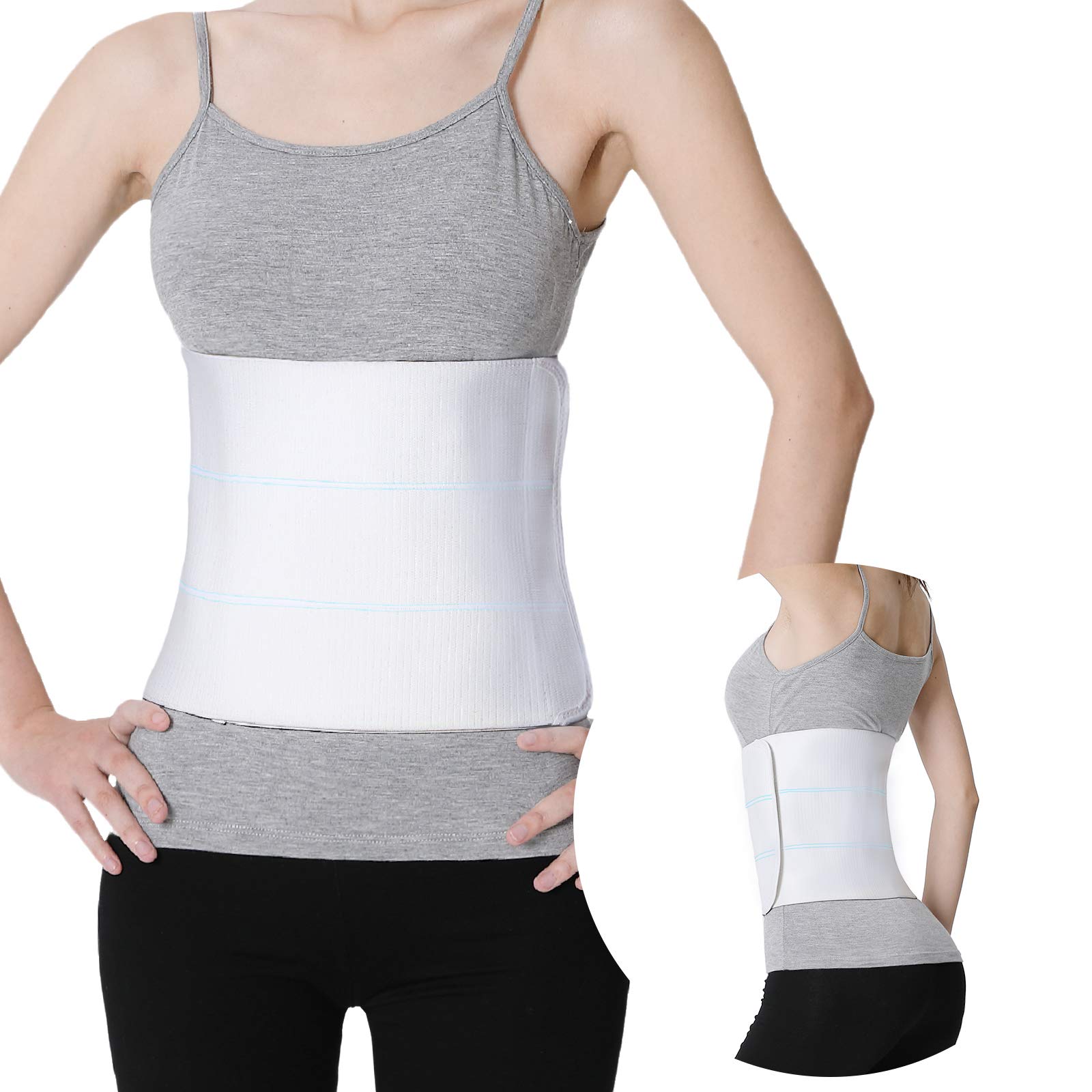 Abdominal Binder for Umbilical Hernias Post Surgery for Men and